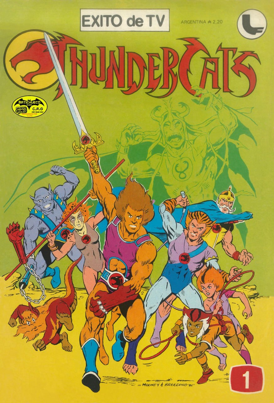 Portada ampliada de THUNDERCATS