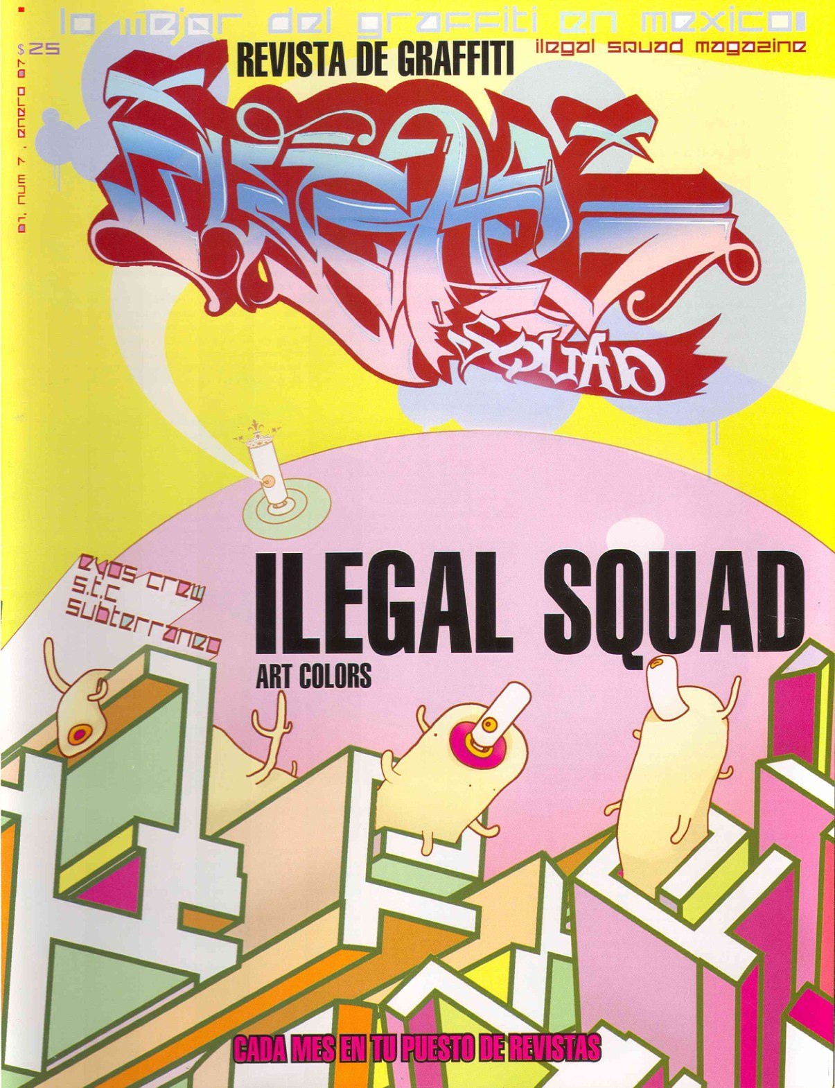 Portada ampliada de ILEGAL SQUAD