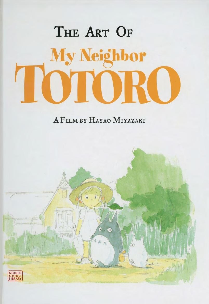 Portada ampliada de The Art Of My Neighbor TOTORO