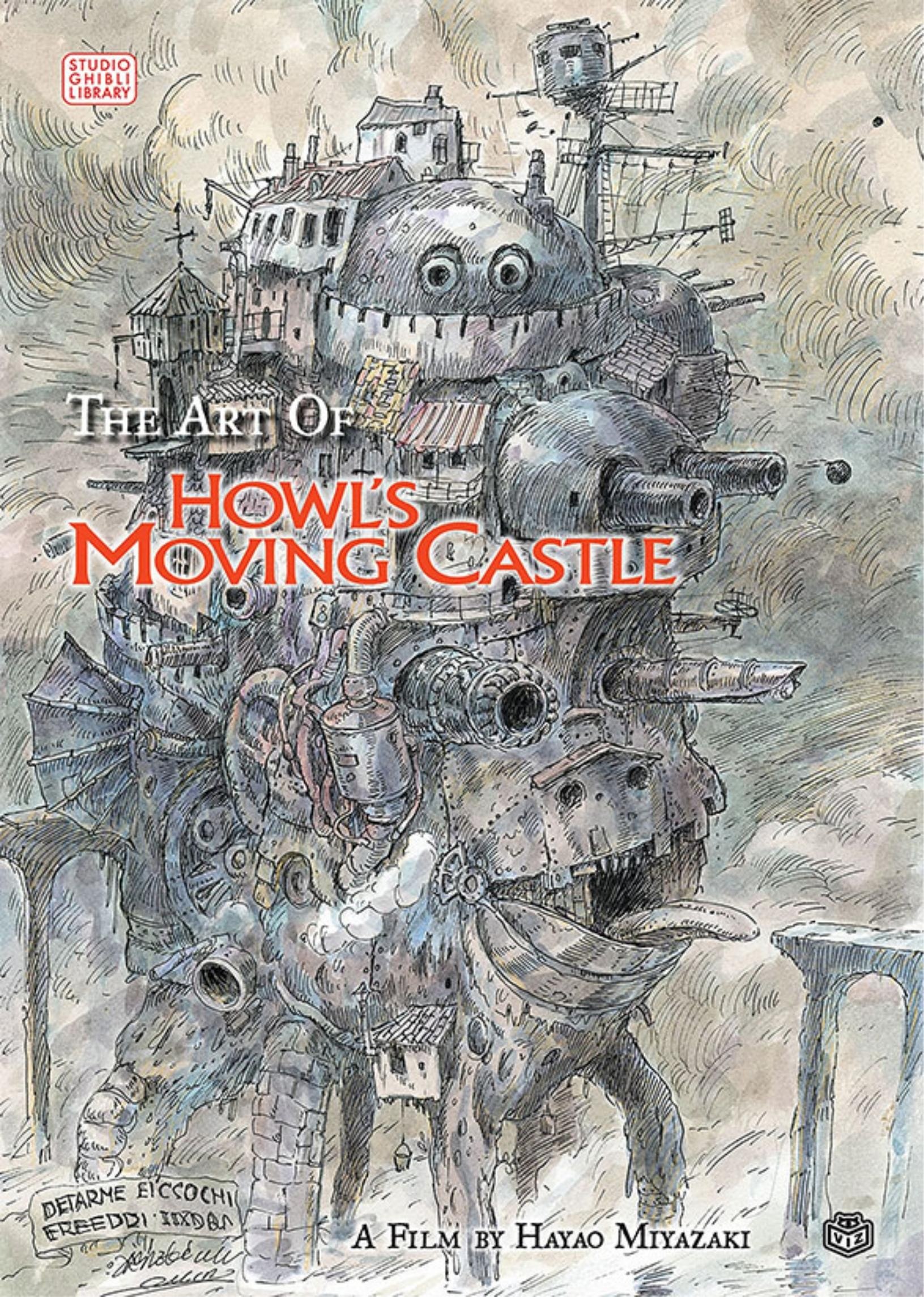 Portada ampliada de The Art Of HOWL'S MOVING CASTLE