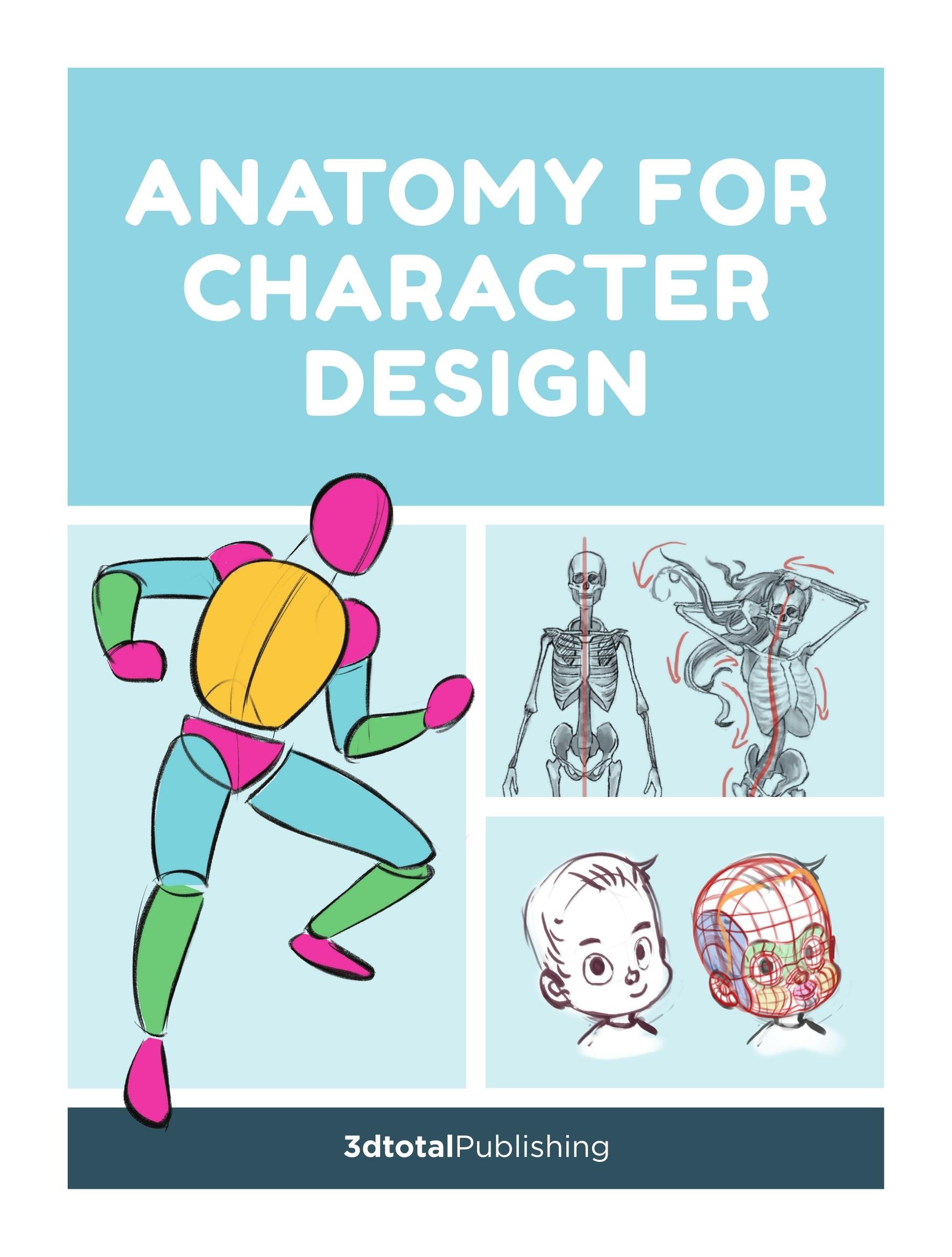 Portada ampliada de ANATOMY FOR CHARACTER DESIGN