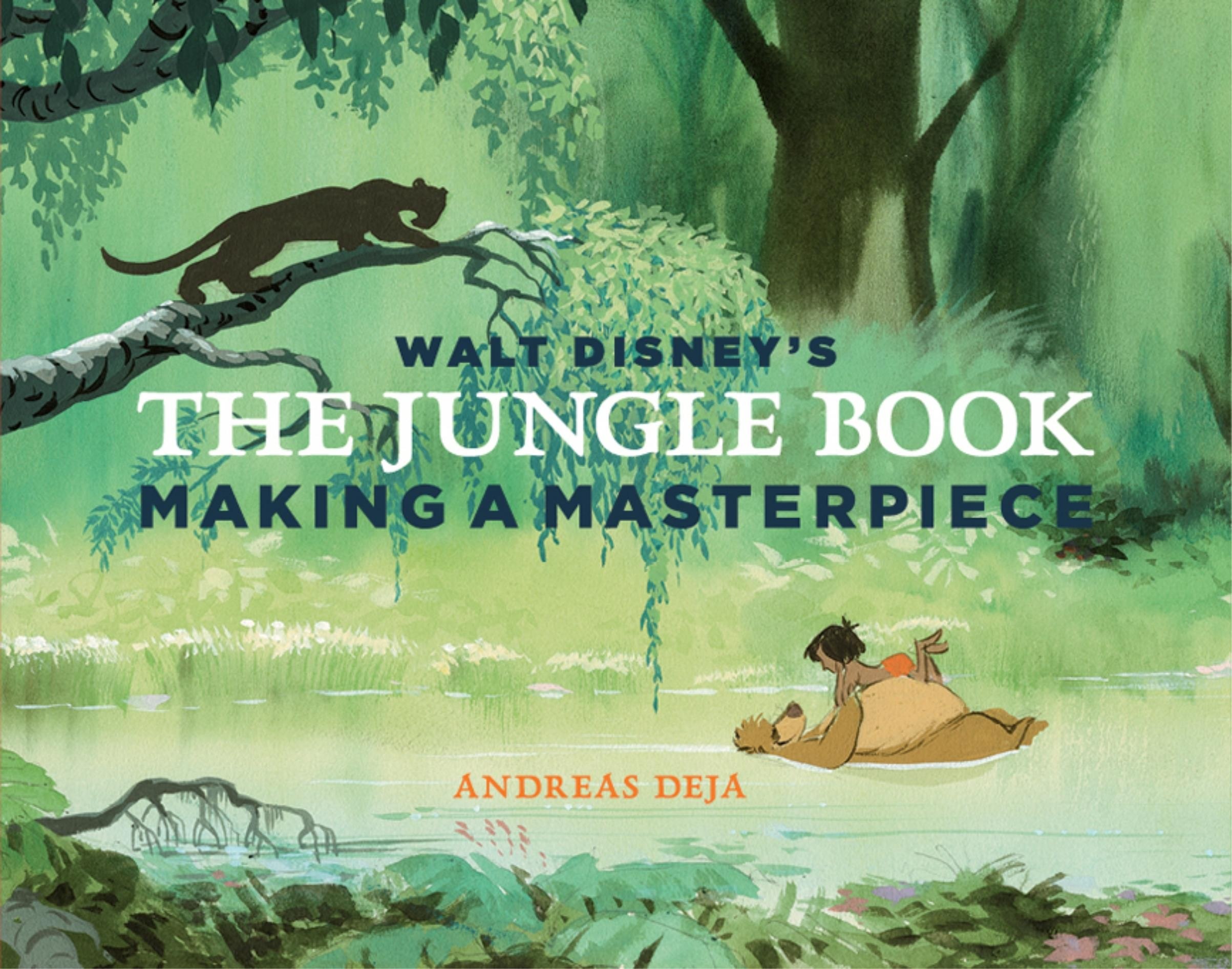 Portada ampliada de WALT DISNEY'S JUNGLE BOOK A MASTERPIECE