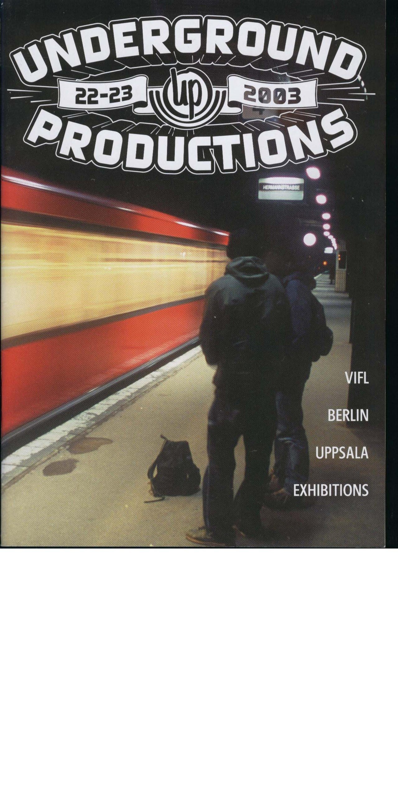 Portada ampliada de UNDERGROUND PRODUCTIONS