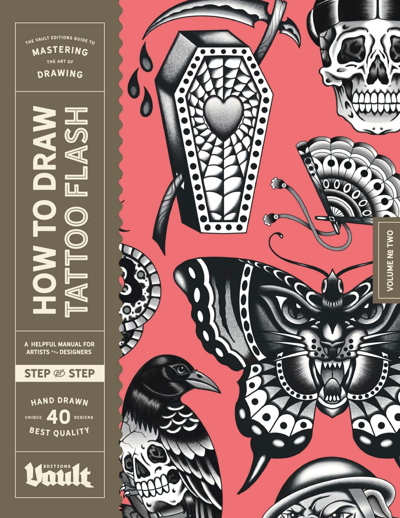 Portada ampliada de How to Draw Tattoo Flash