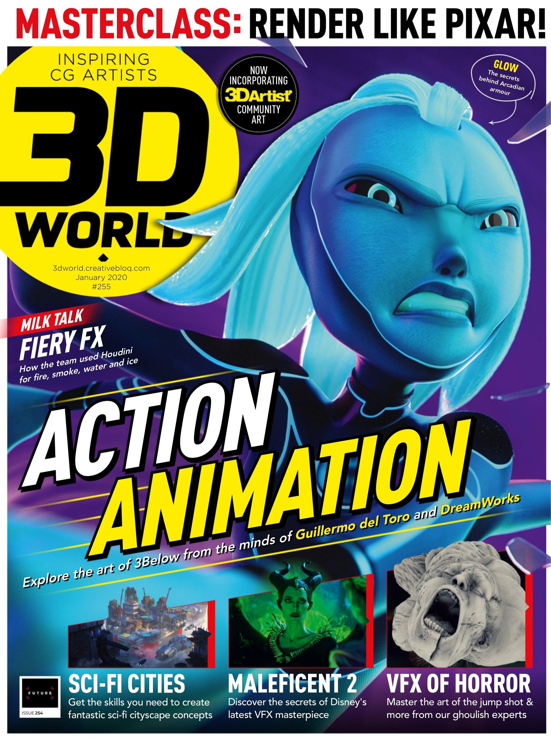 Portada ampliada de 3D WORLD