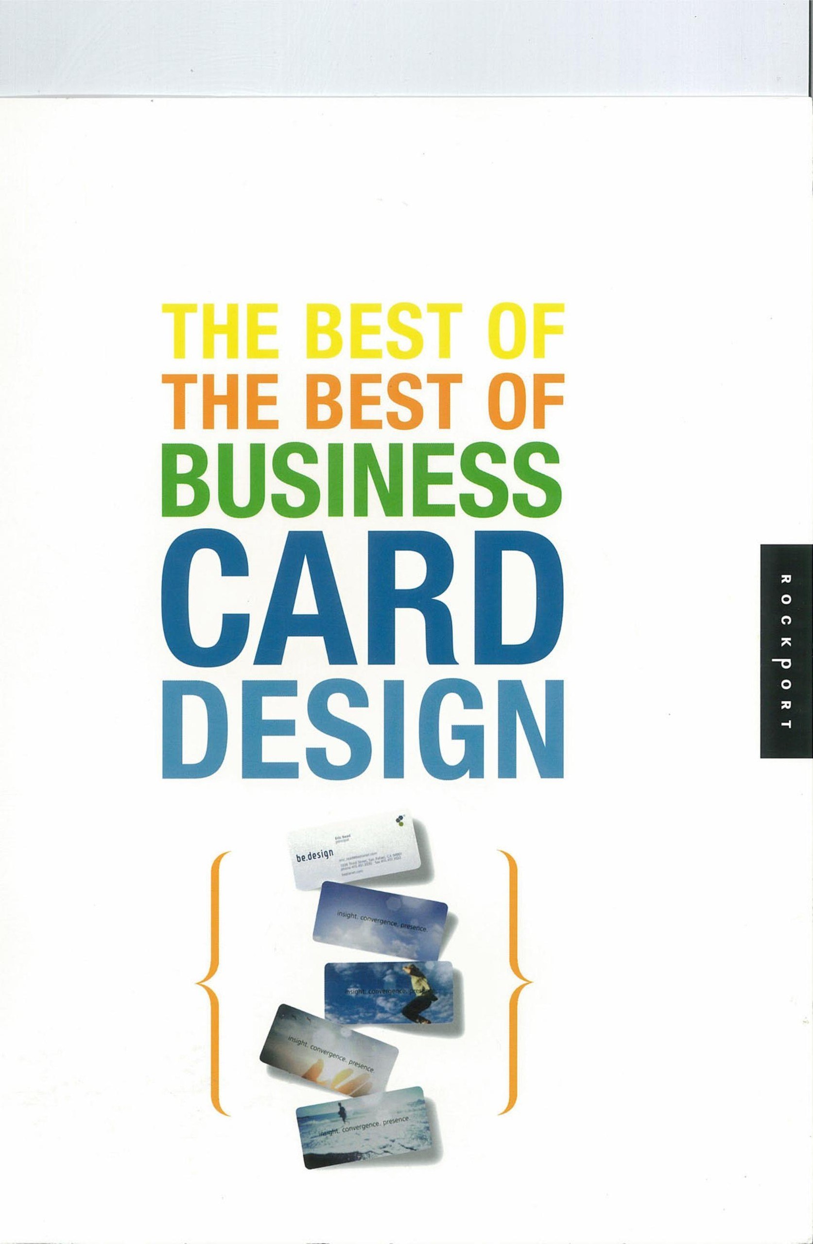 Portada ampliada de THE BEST OF THE BEST OF BUSINESS CARD DESIGN