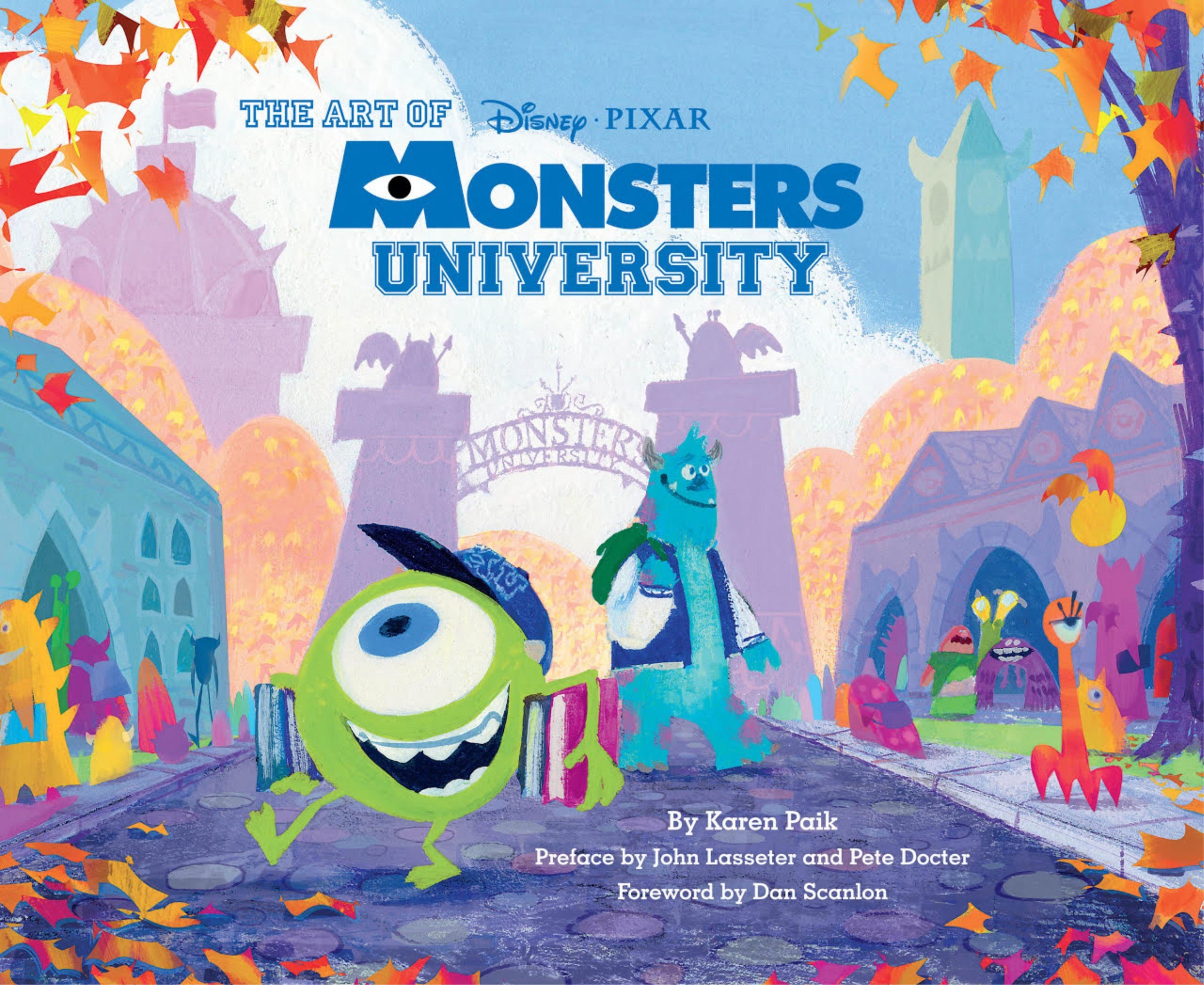Portada ampliada de Art of Monsters University