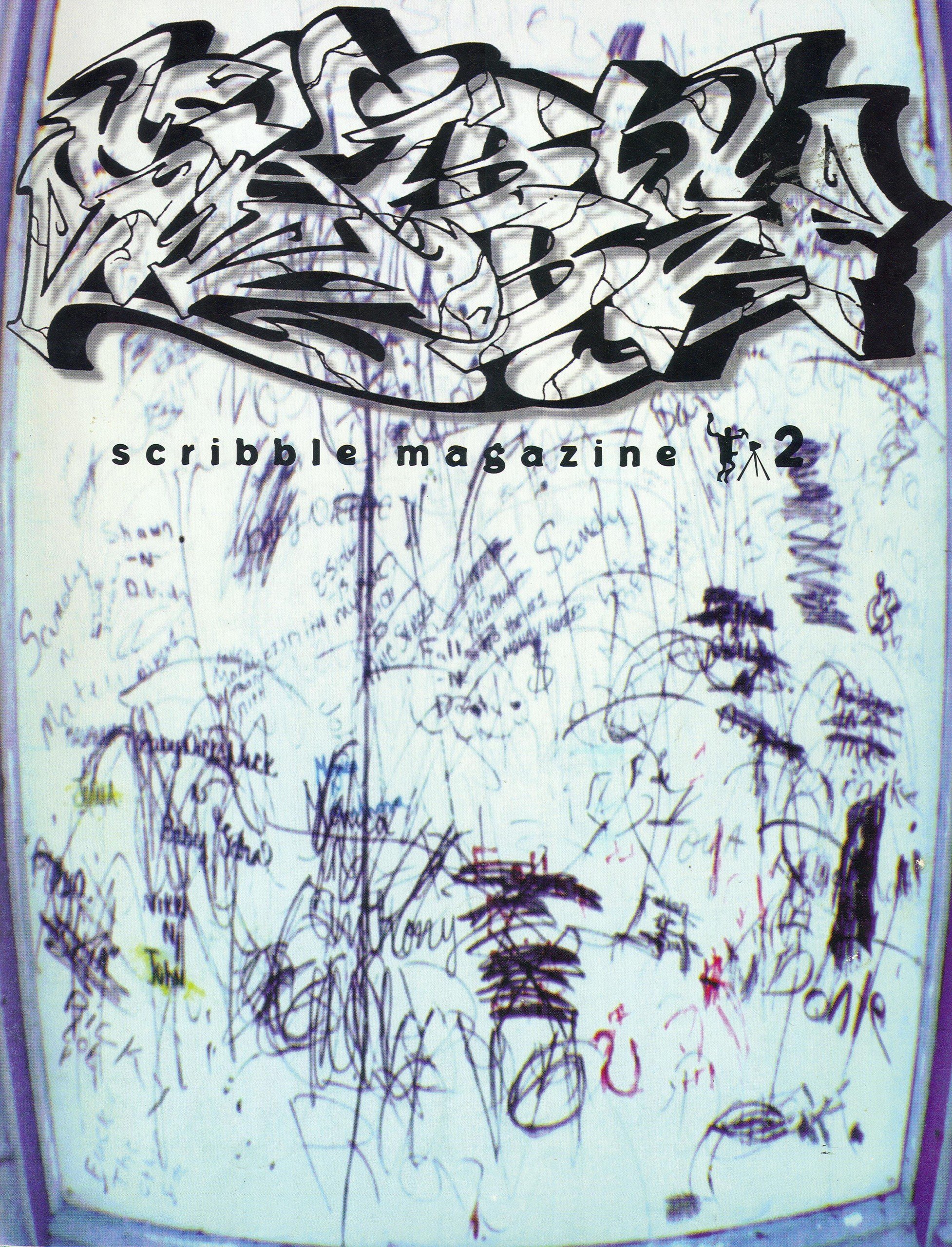 Portada ampliada de scribble magazine #2