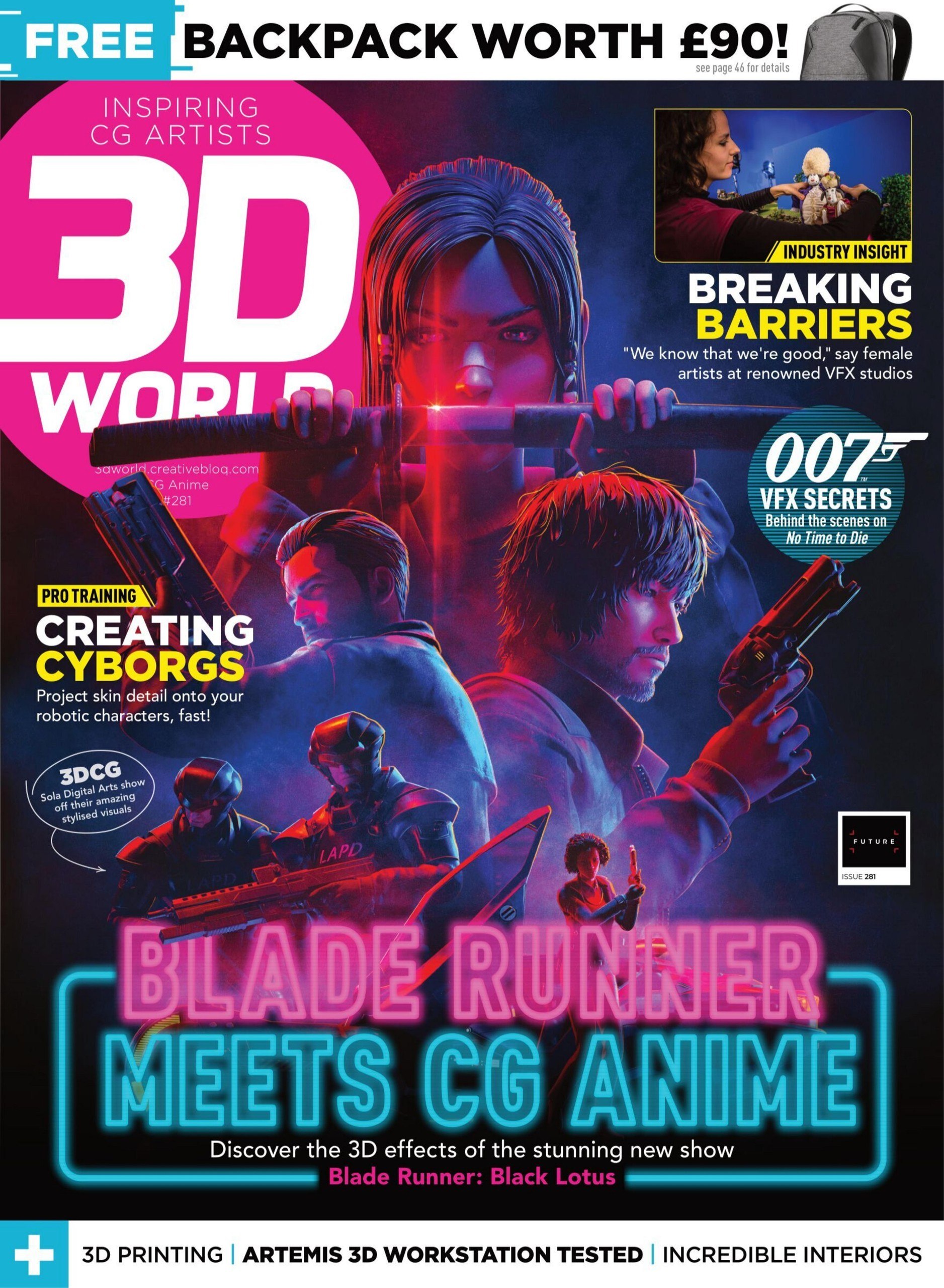 Portada ampliada de 3D WORLD