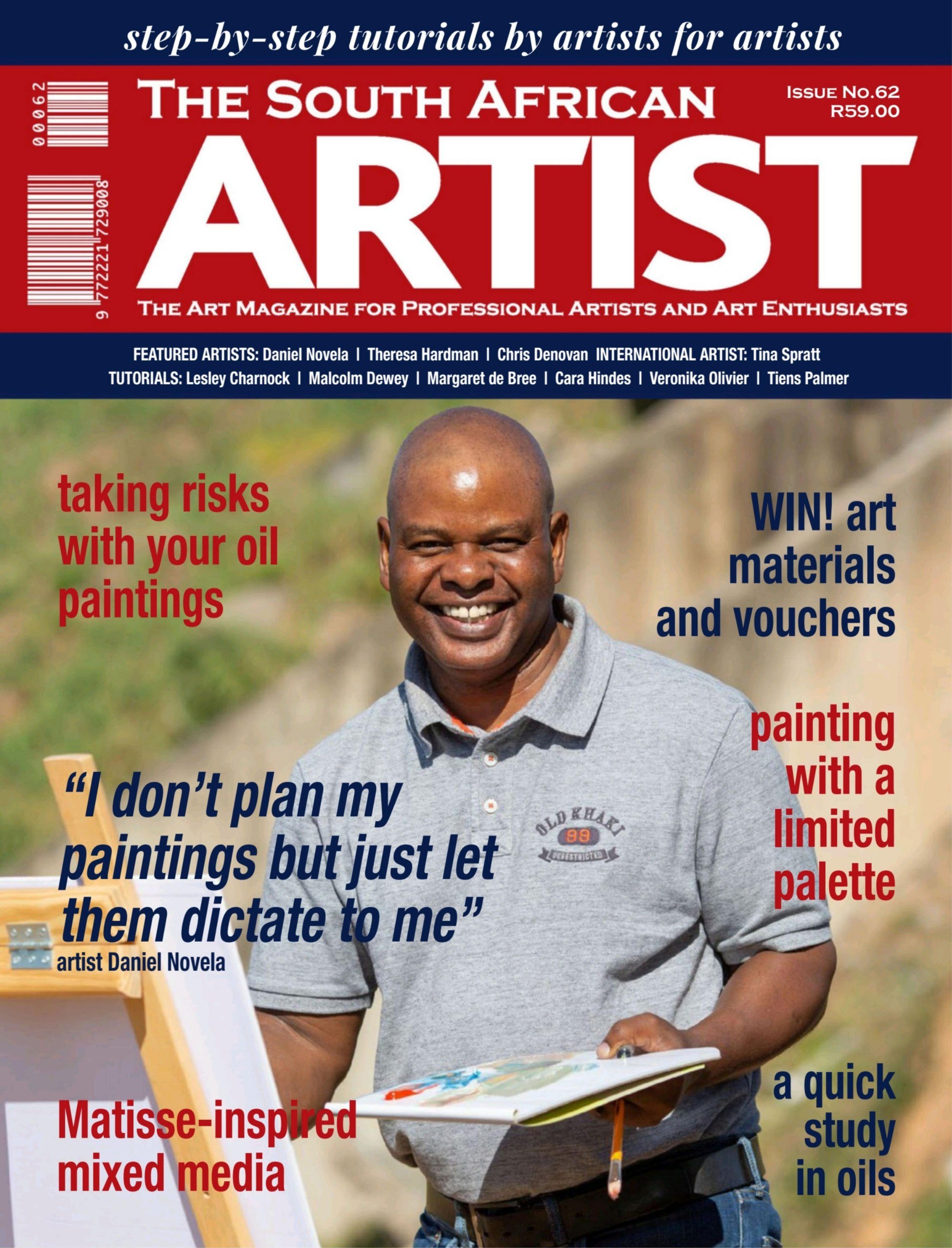 Portada ampliada de THE SOUTH AFRICAN ARTIST