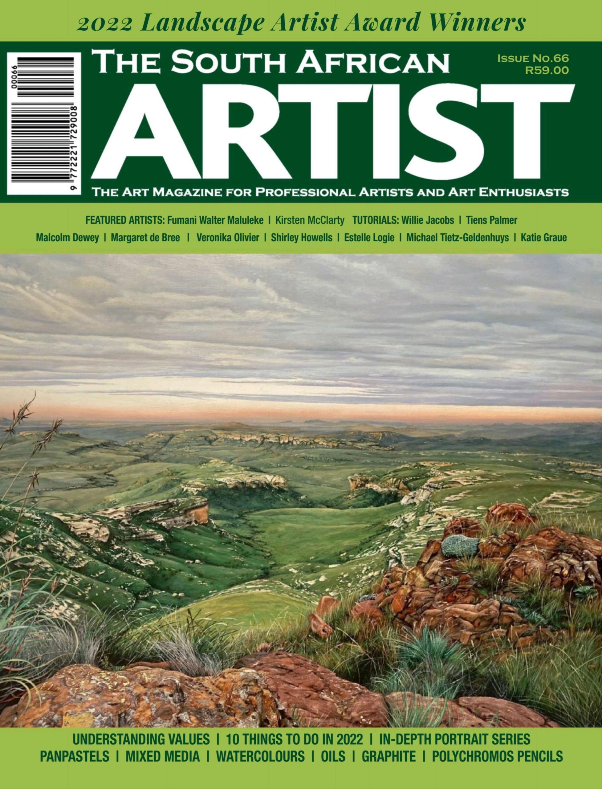 Portada ampliada de THE SOUTH AFRICAN ARTIST