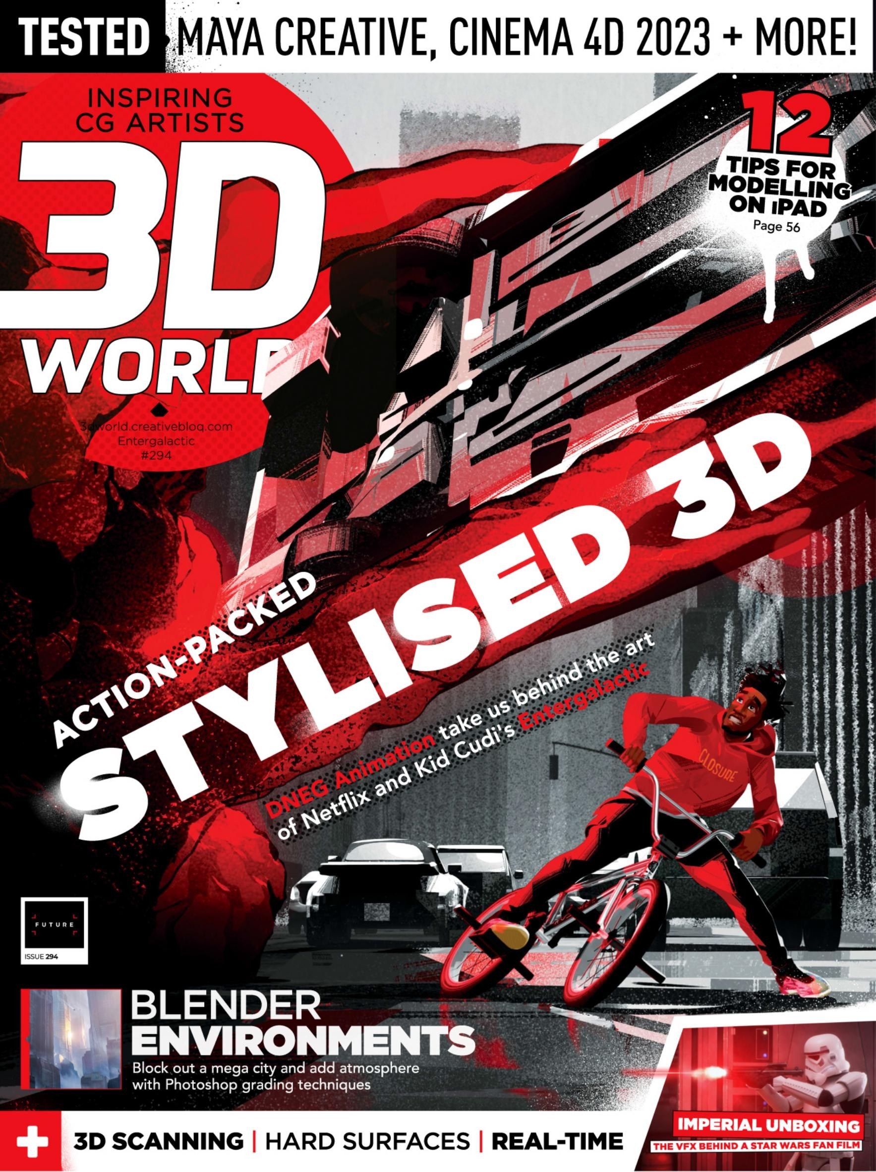 Portada ampliada de 3D WORLD