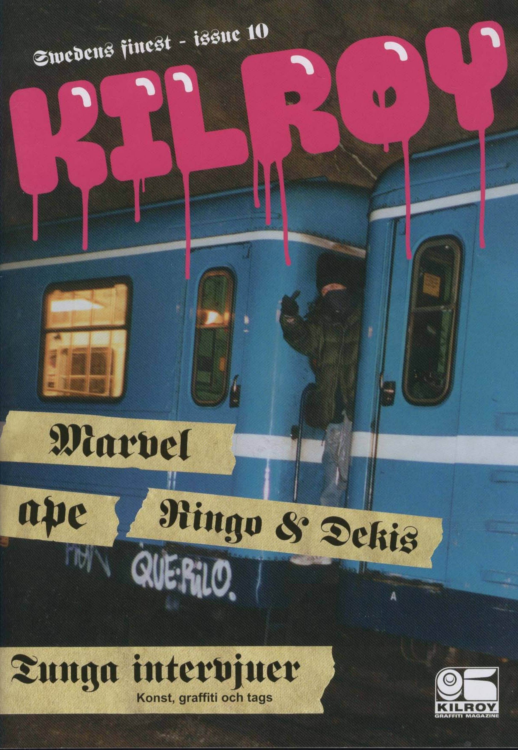 Portada ampliada de KILROY