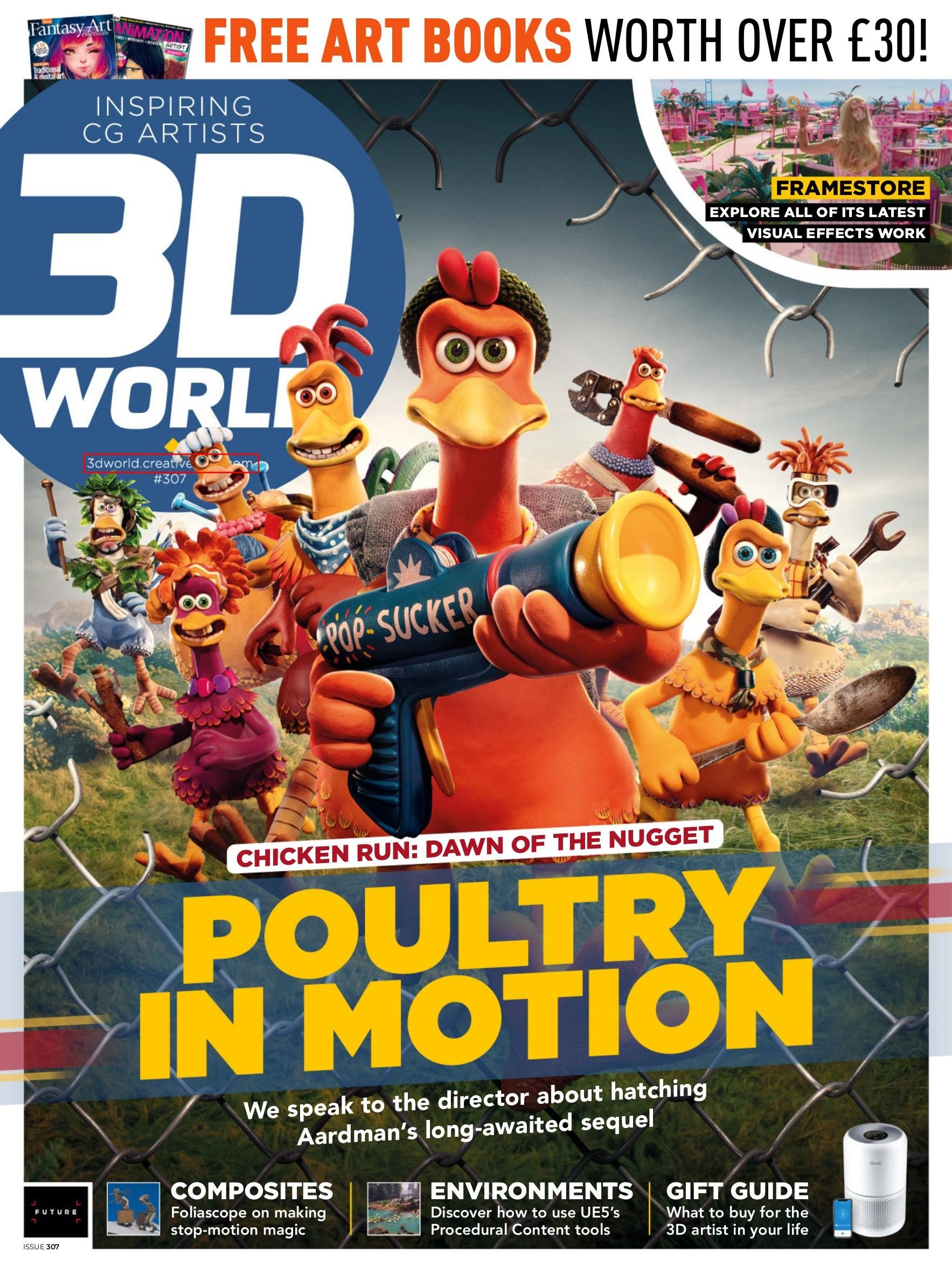 Portada ampliada de 3D WORLD