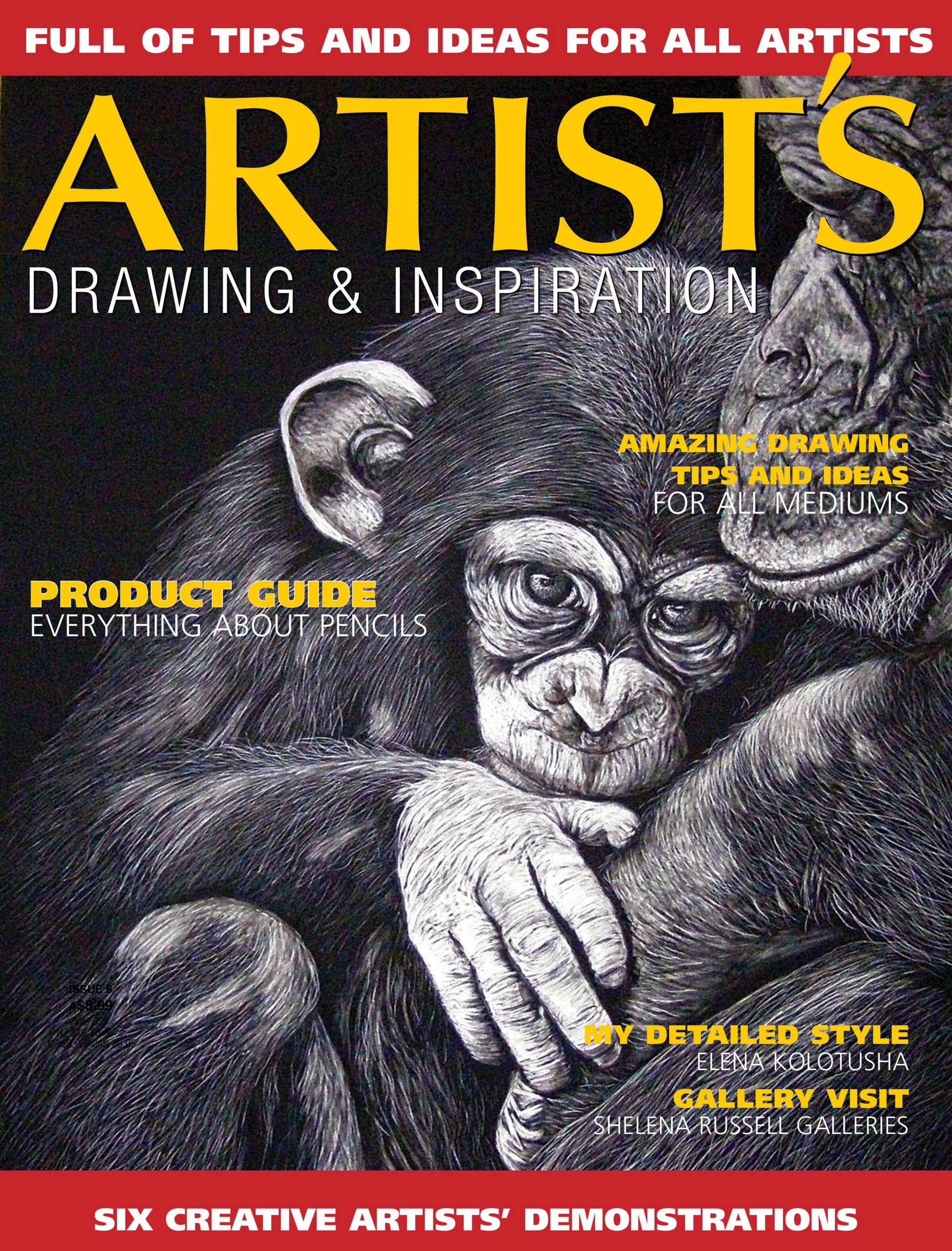 Portada ampliada de ARTIST'S DRAWING & INSPIRATION