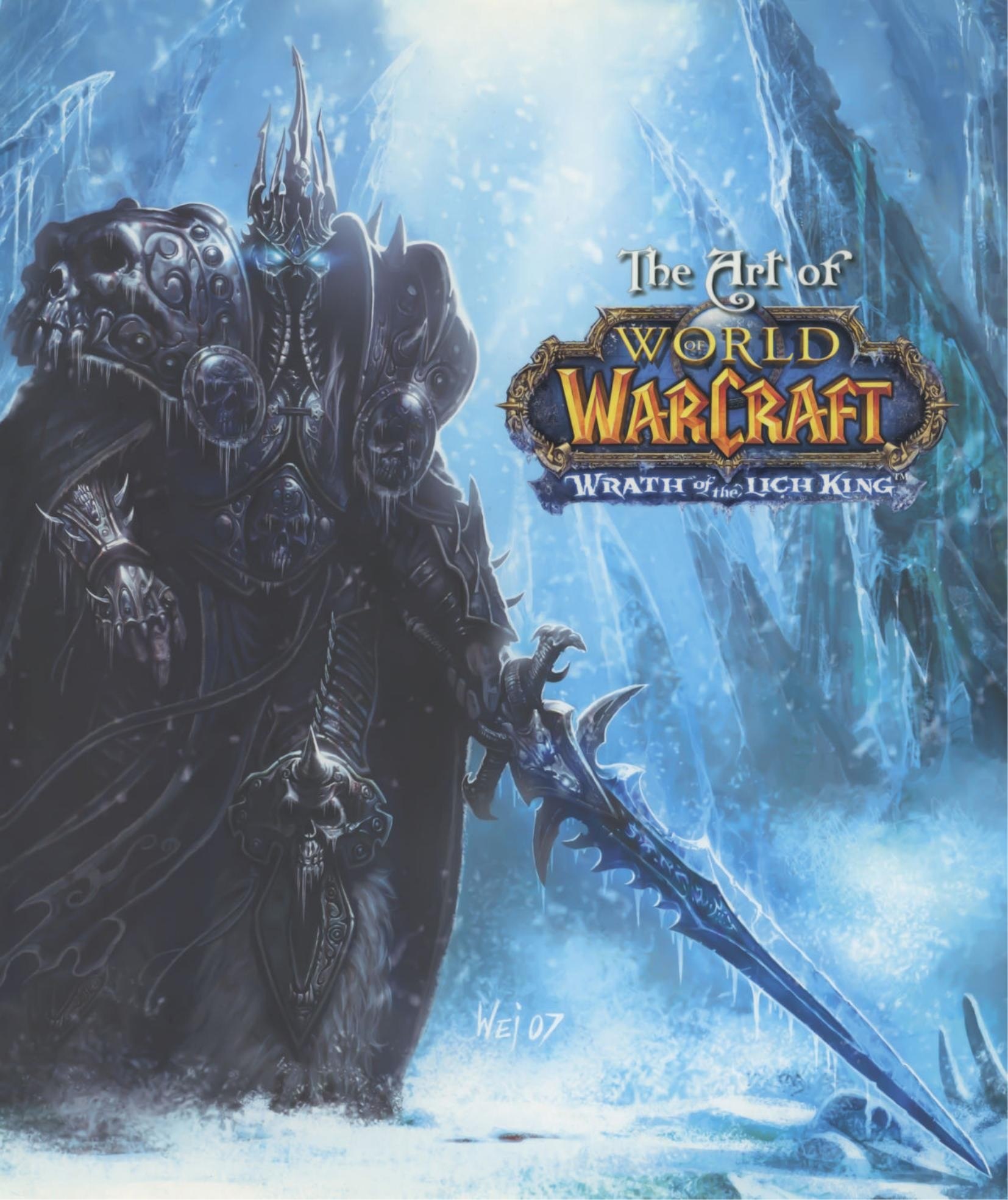 Portada ampliada de The Art of World of Warcraft: Wrath of the Lich King