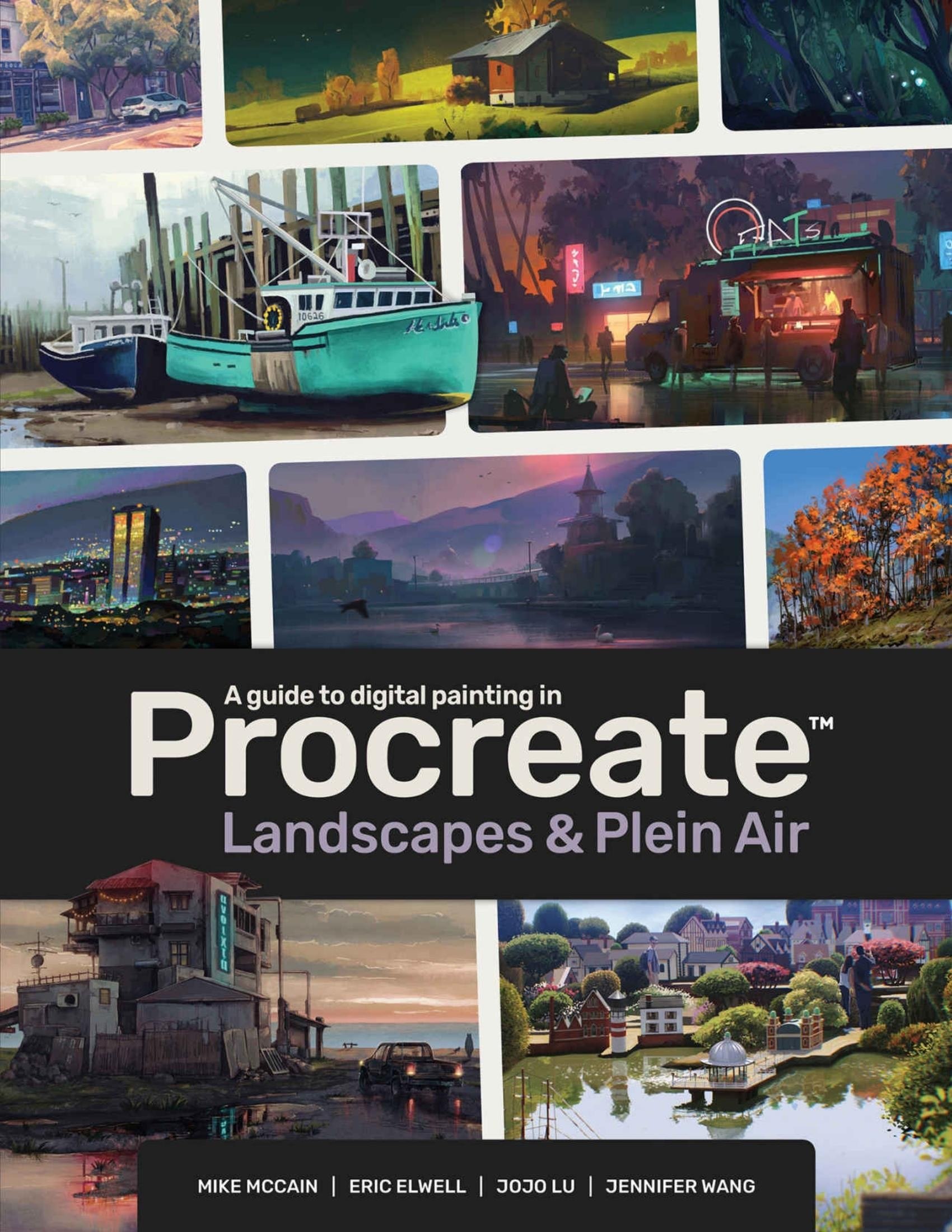 Portada ampliada de A guide to digital painting in Procreate™ Landscapes & Plein Air
