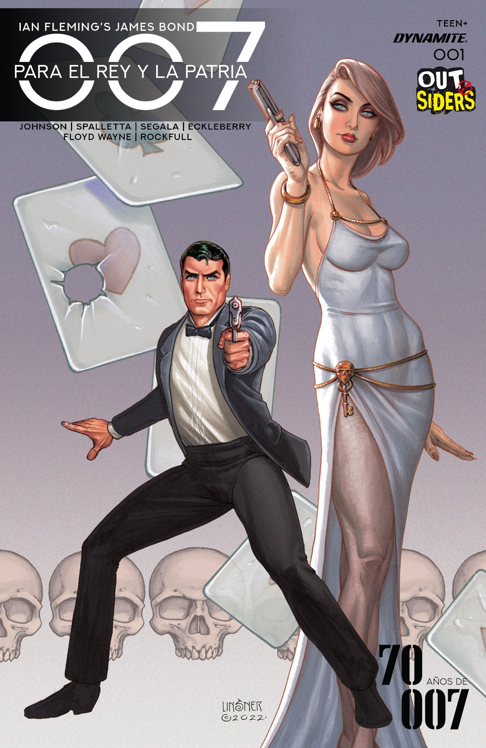 Portada ampliada de 007 PARA EL REY Y LA PATRIA