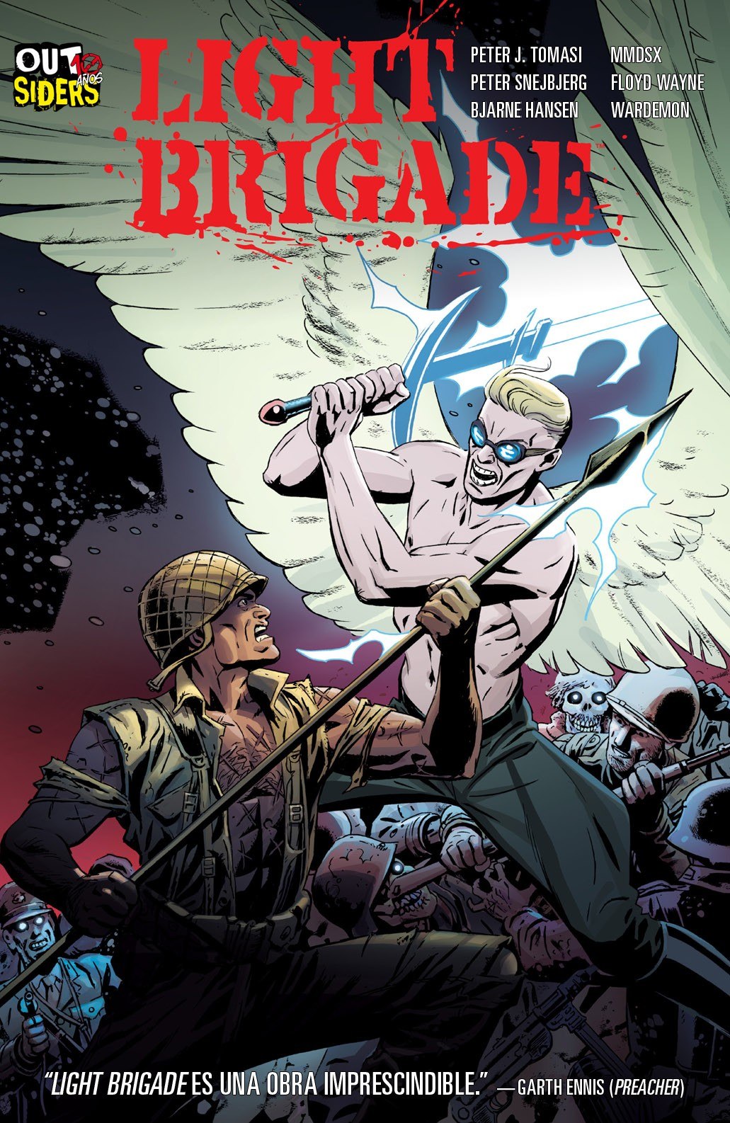 Portada ampliada de LIGHT BRIGADE
