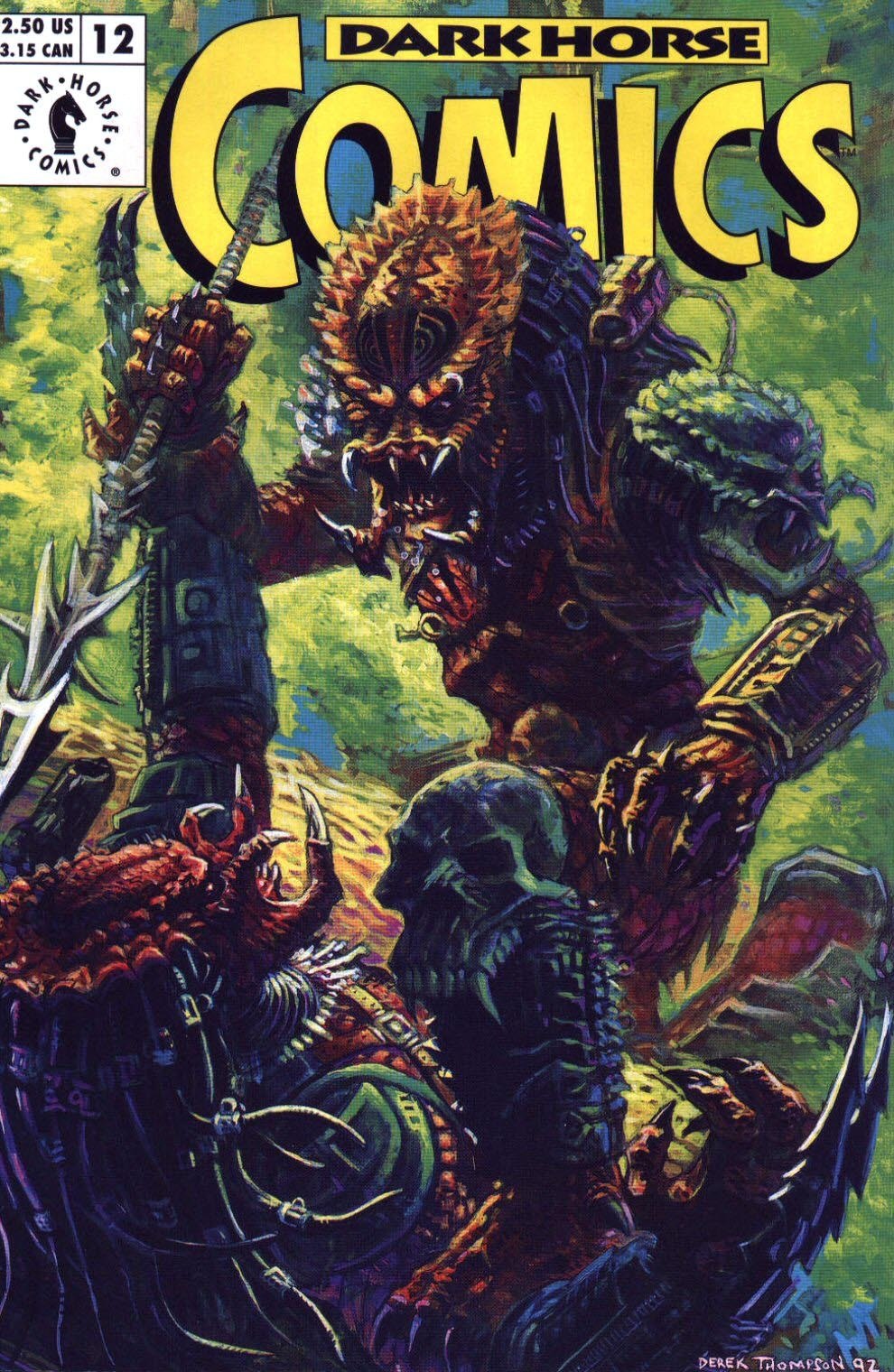 Portada ampliada de DARK HORSE COMICS