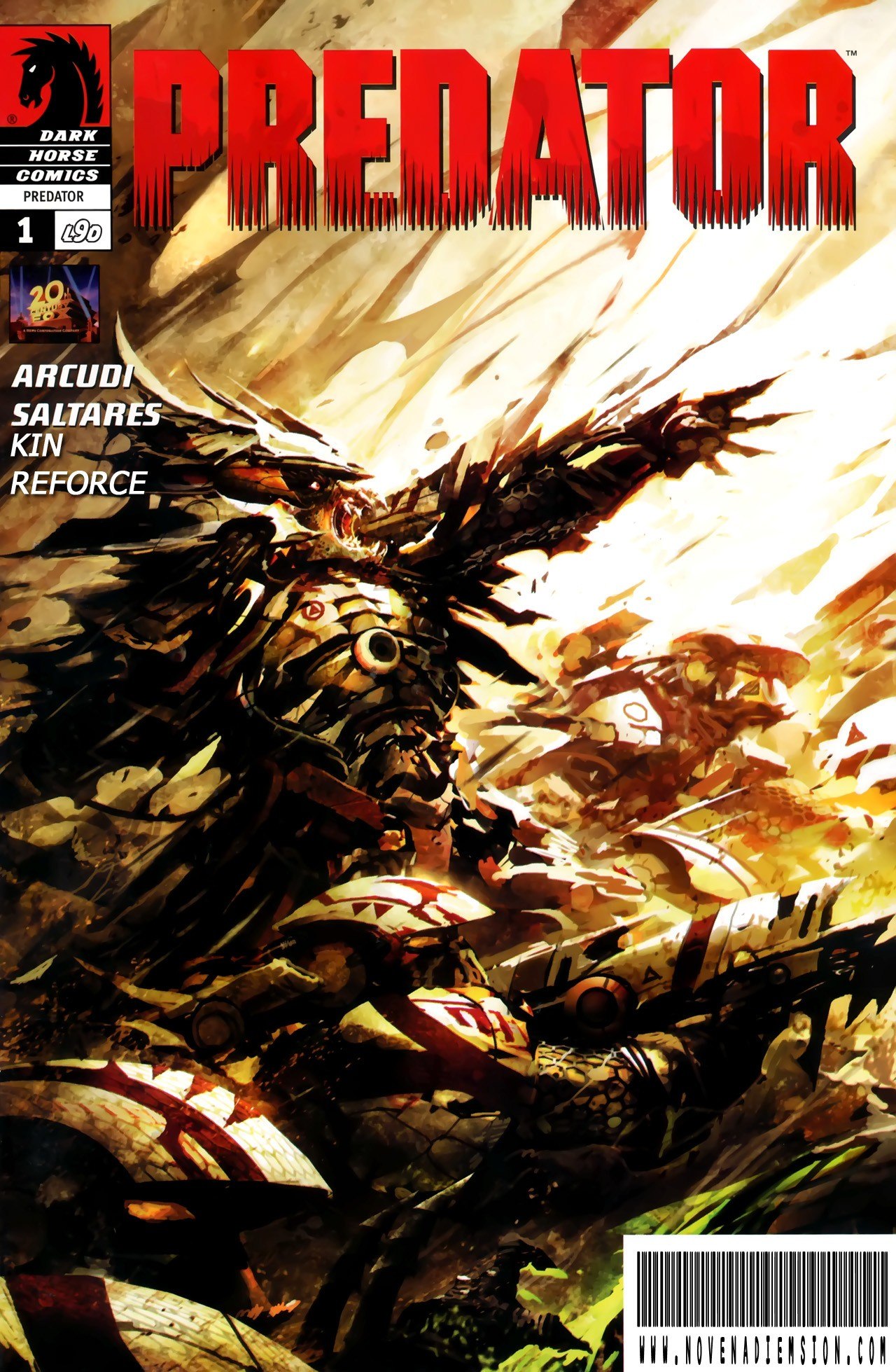 Portada ampliada de PREDATOR