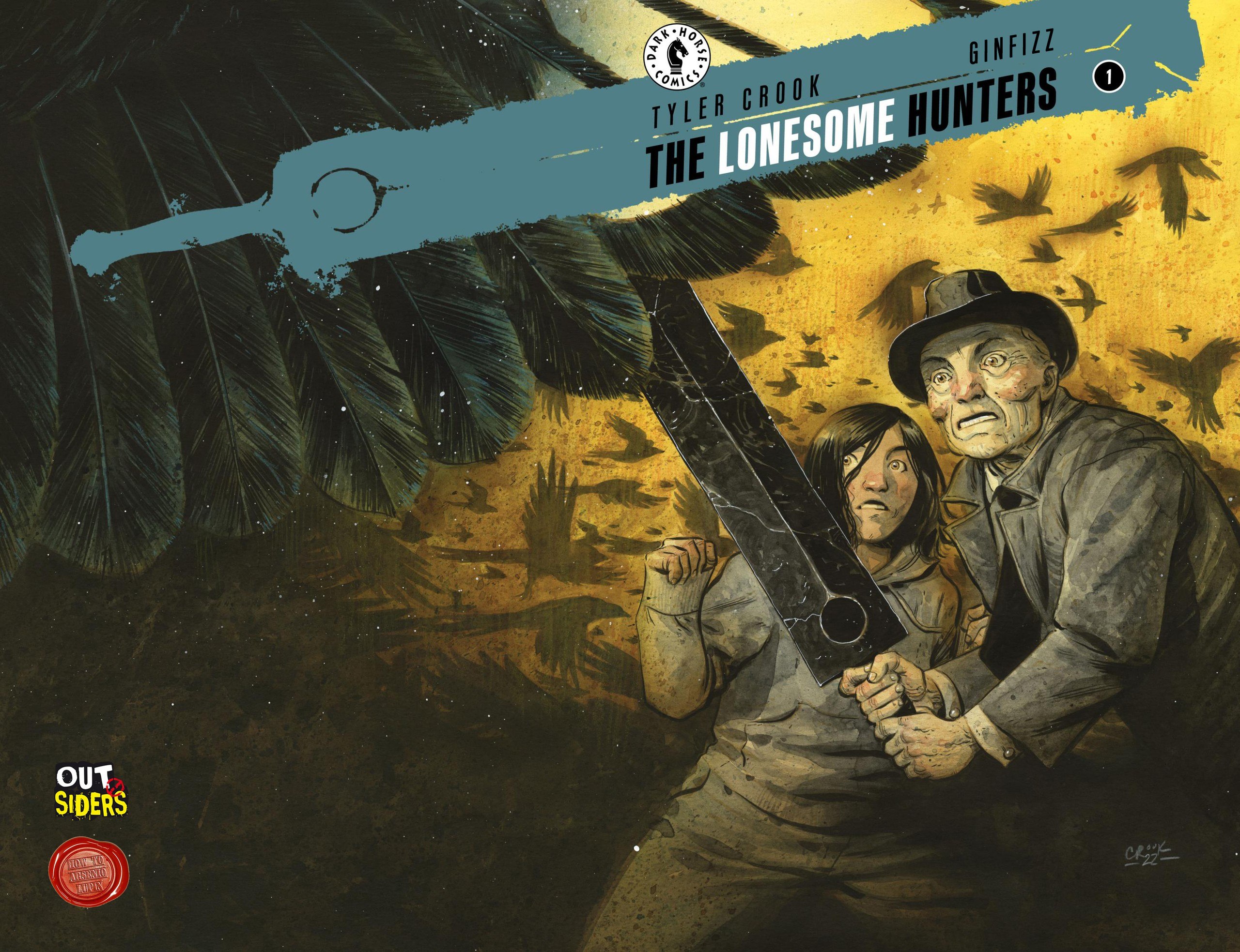 Portada ampliada de THE LONESOME HUNTERS