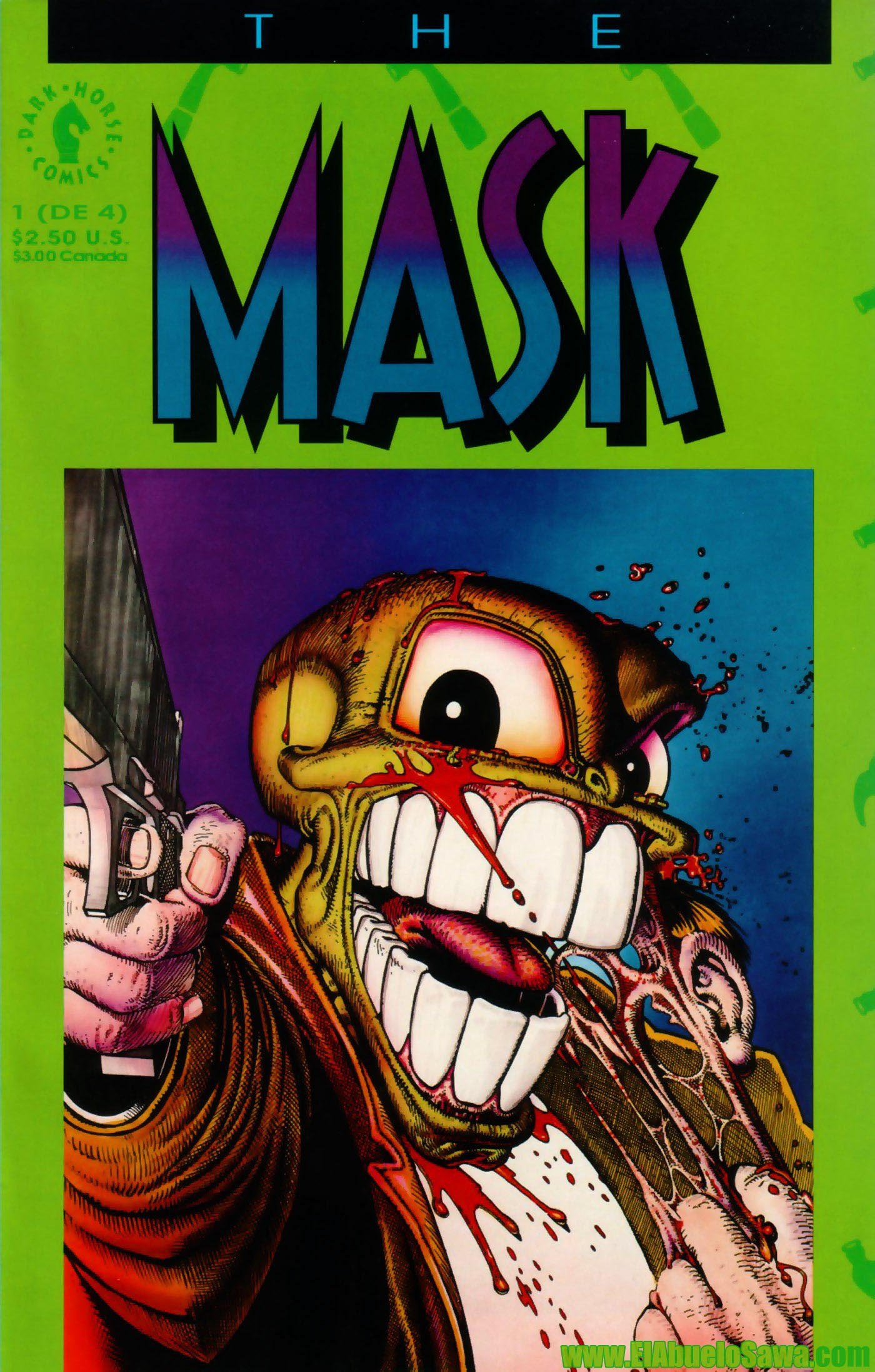 Portada ampliada de THE MASK