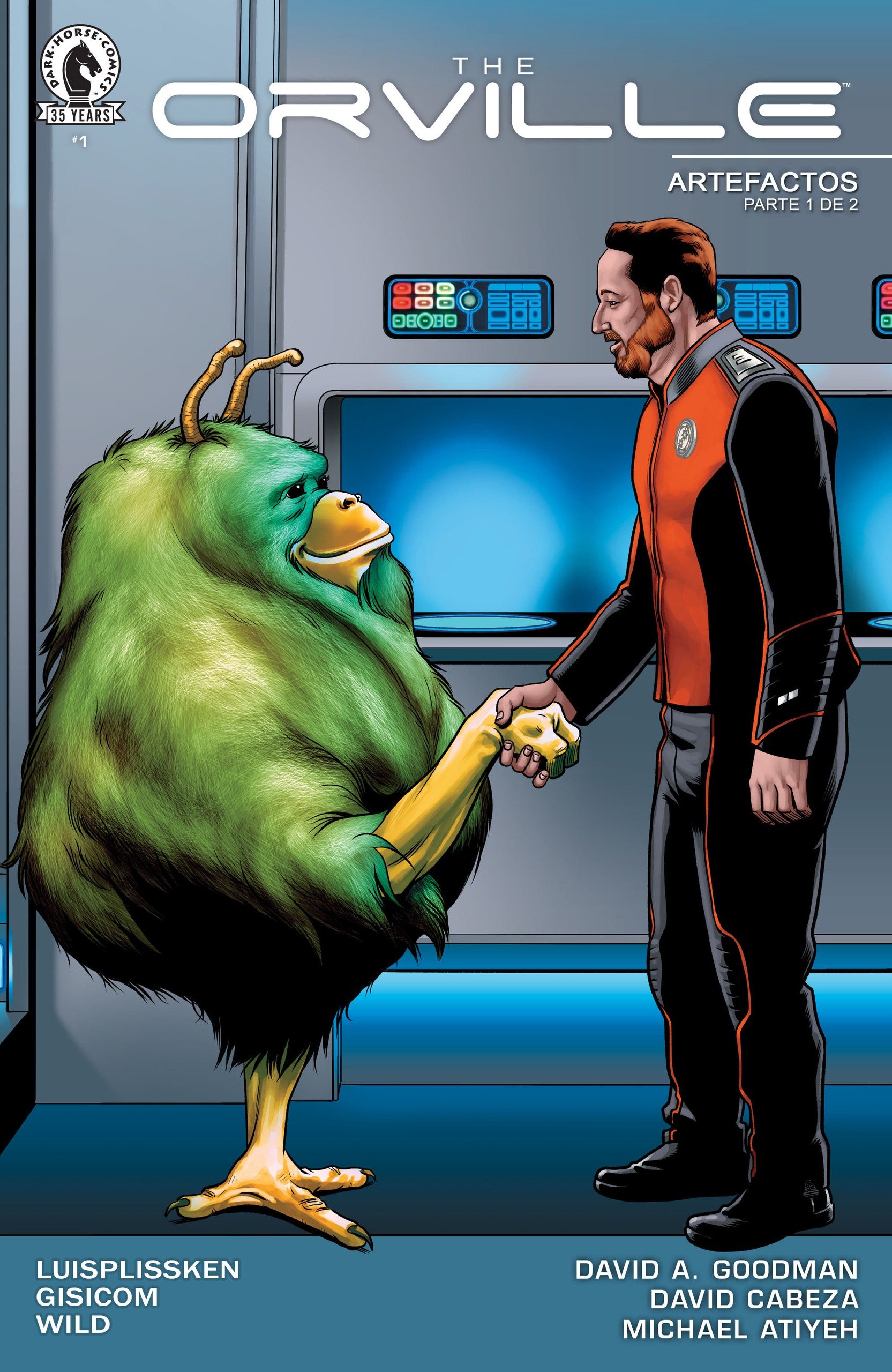 Portada ampliada de THE ORVILLE