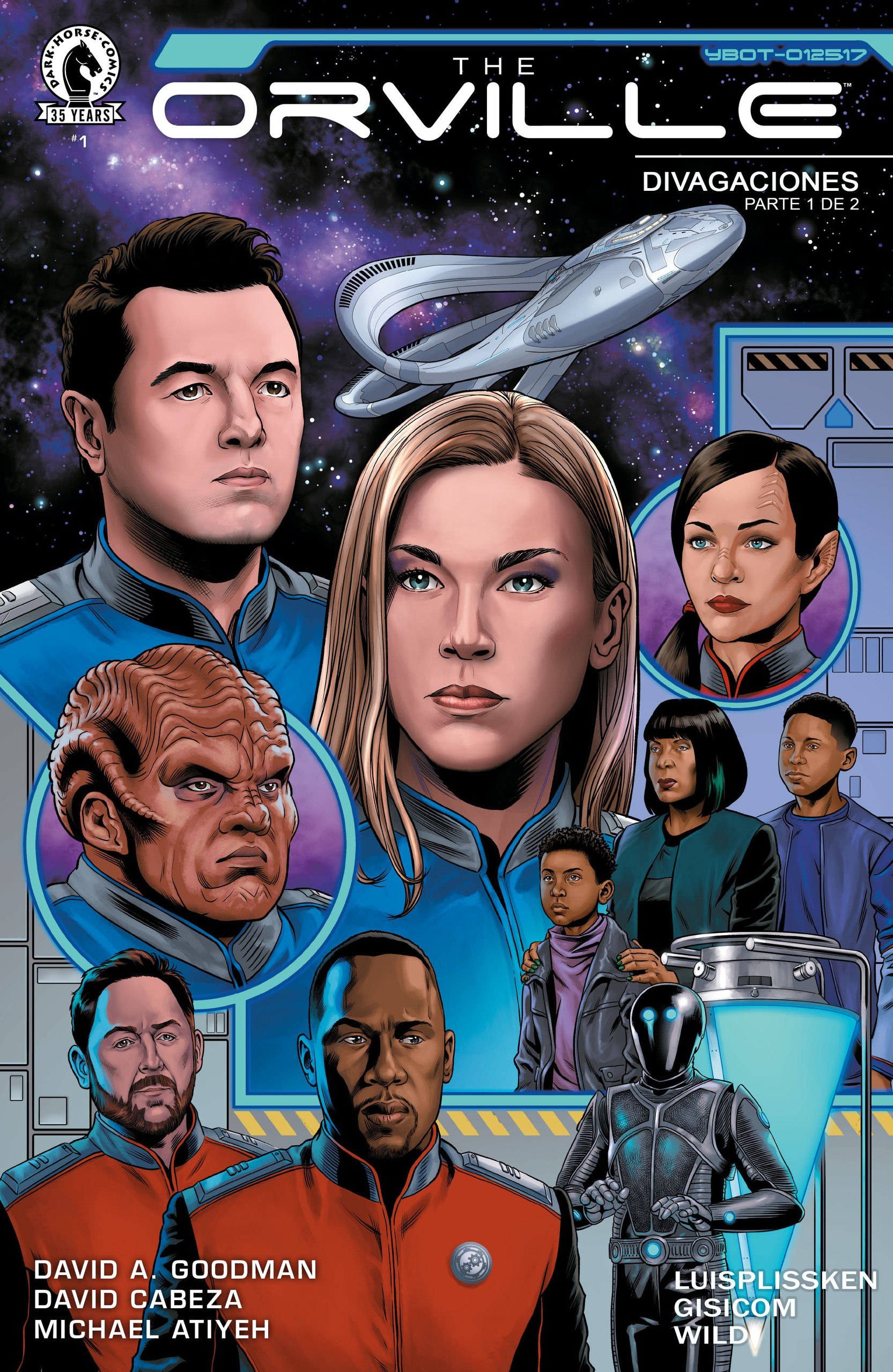 Portada ampliada de THE ORVILLE