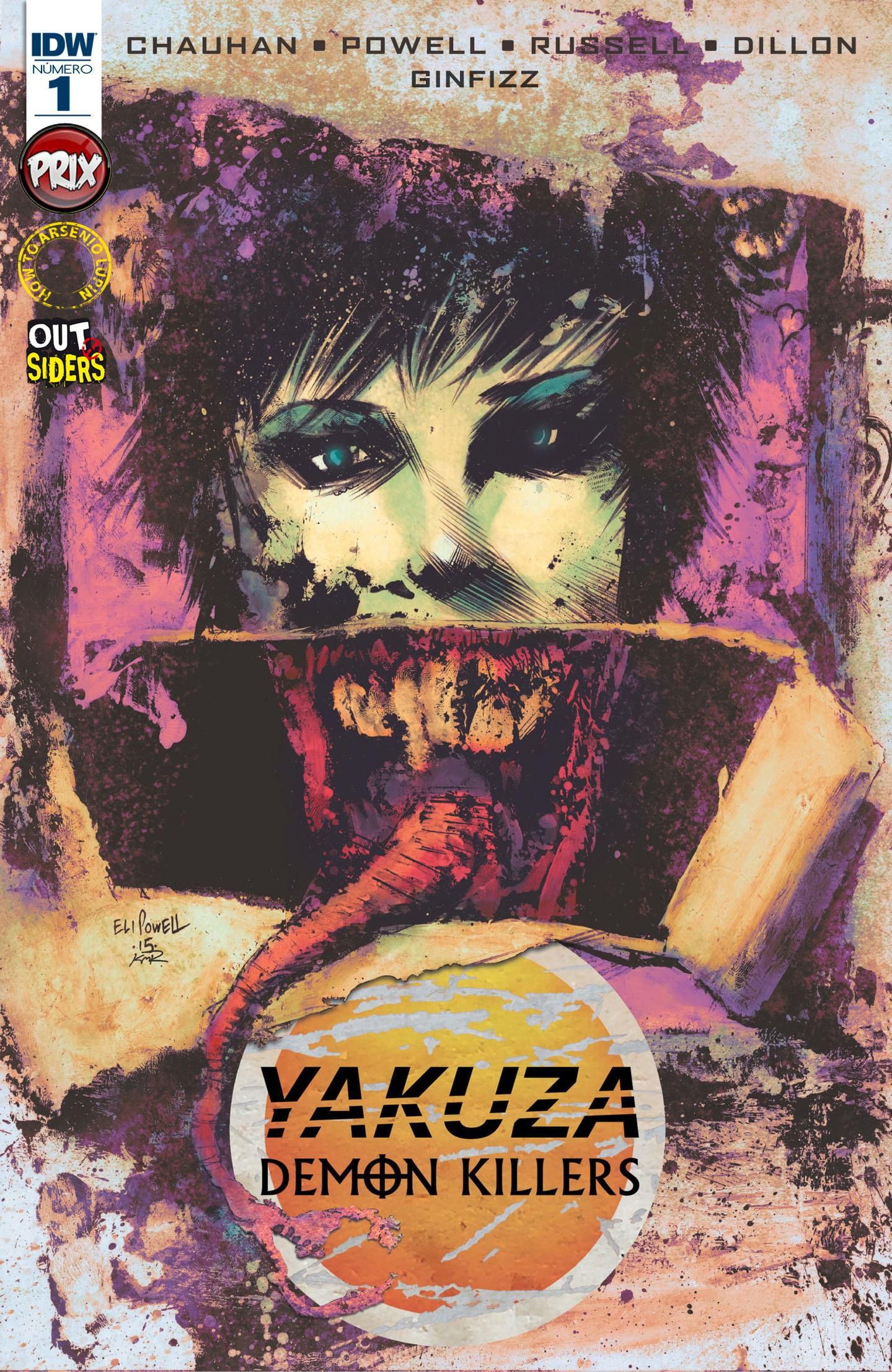 Portada ampliada de YAKUZA DEMON KILLERS