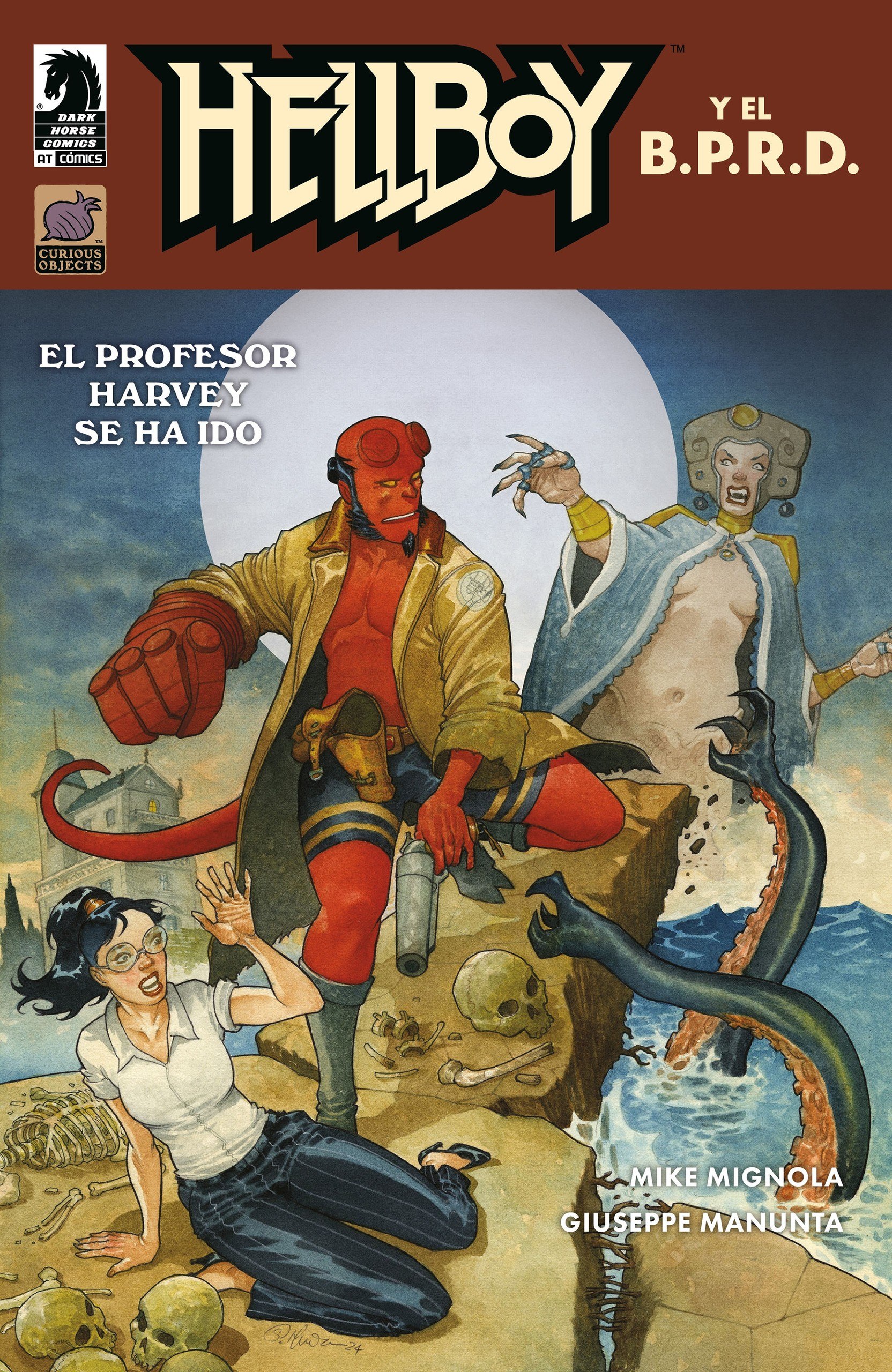 Portada ampliada de HELLBOY YEL B.P.R.D.
