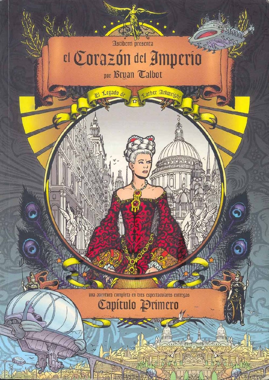 Portada ampliada de el Corazón del Imperio