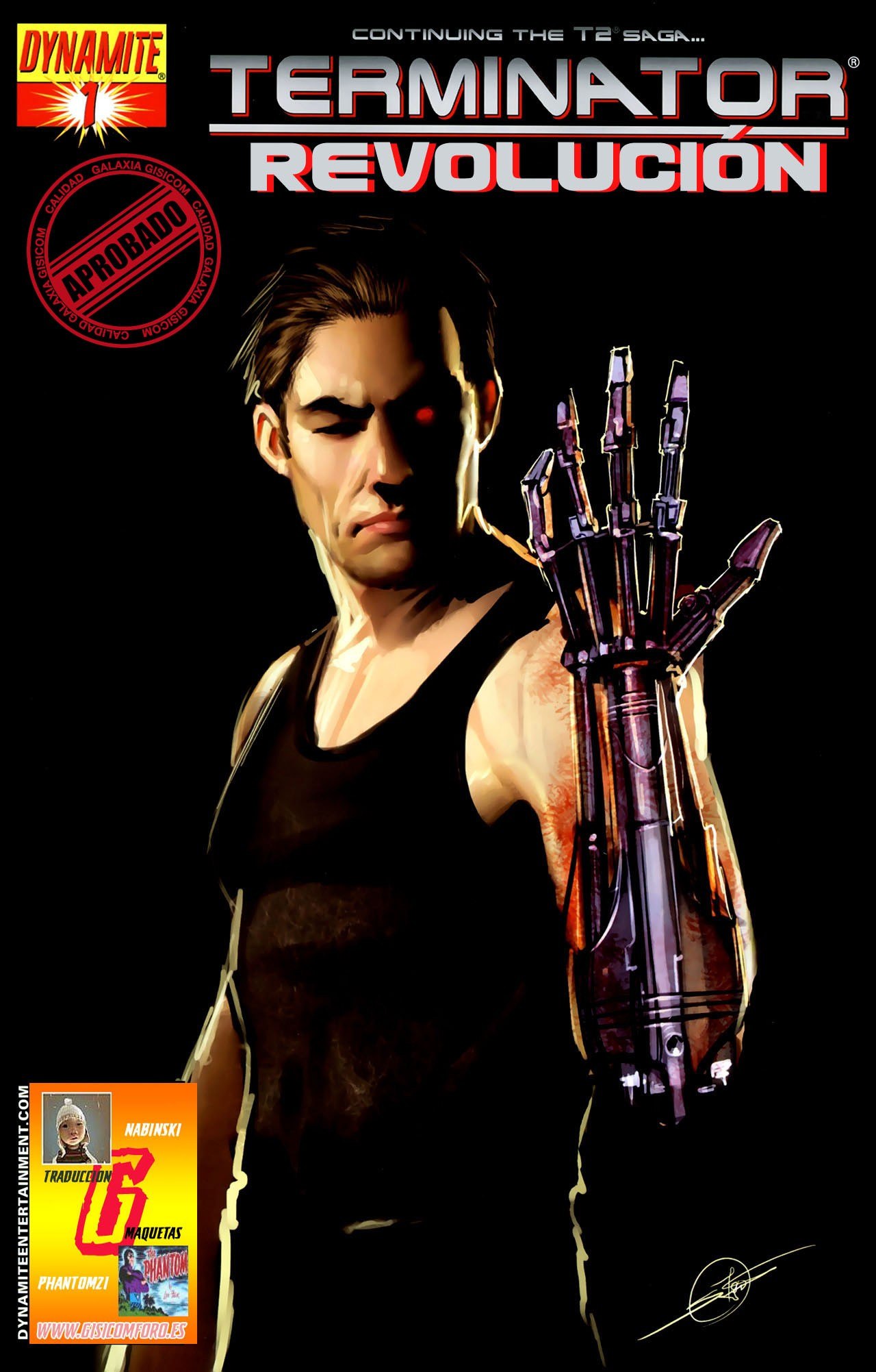 Portada ampliada de TERMINATOR REVOLUCIÓN