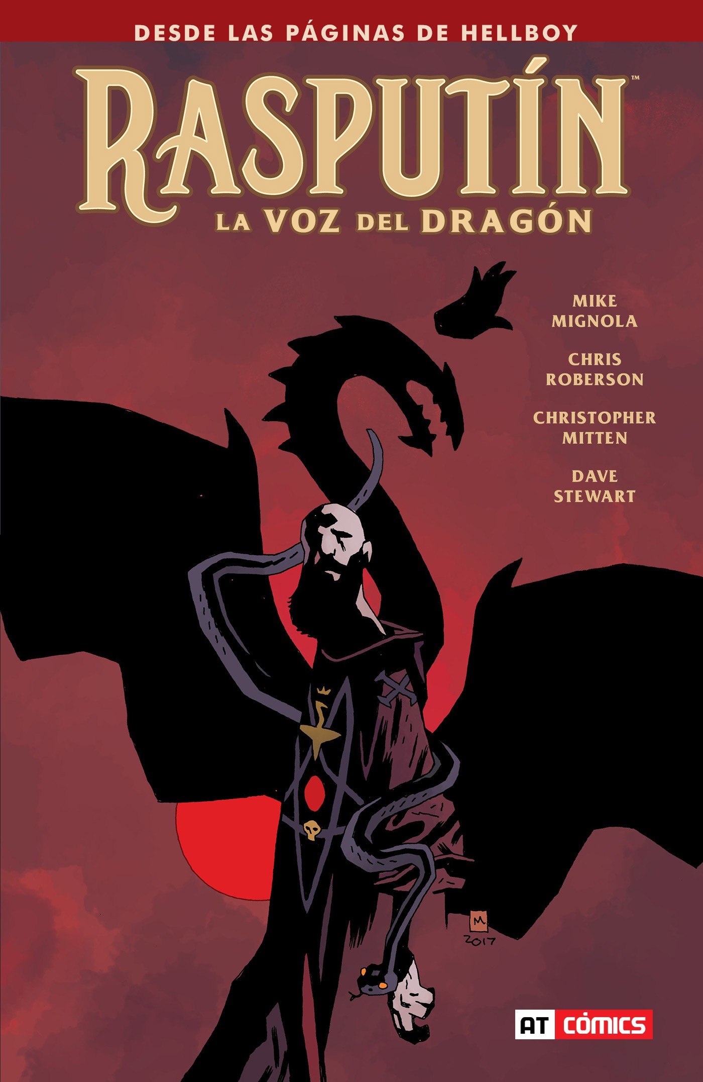 Portada ampliada de RASPUTÍN LA VOZ DEL DRAGÓN