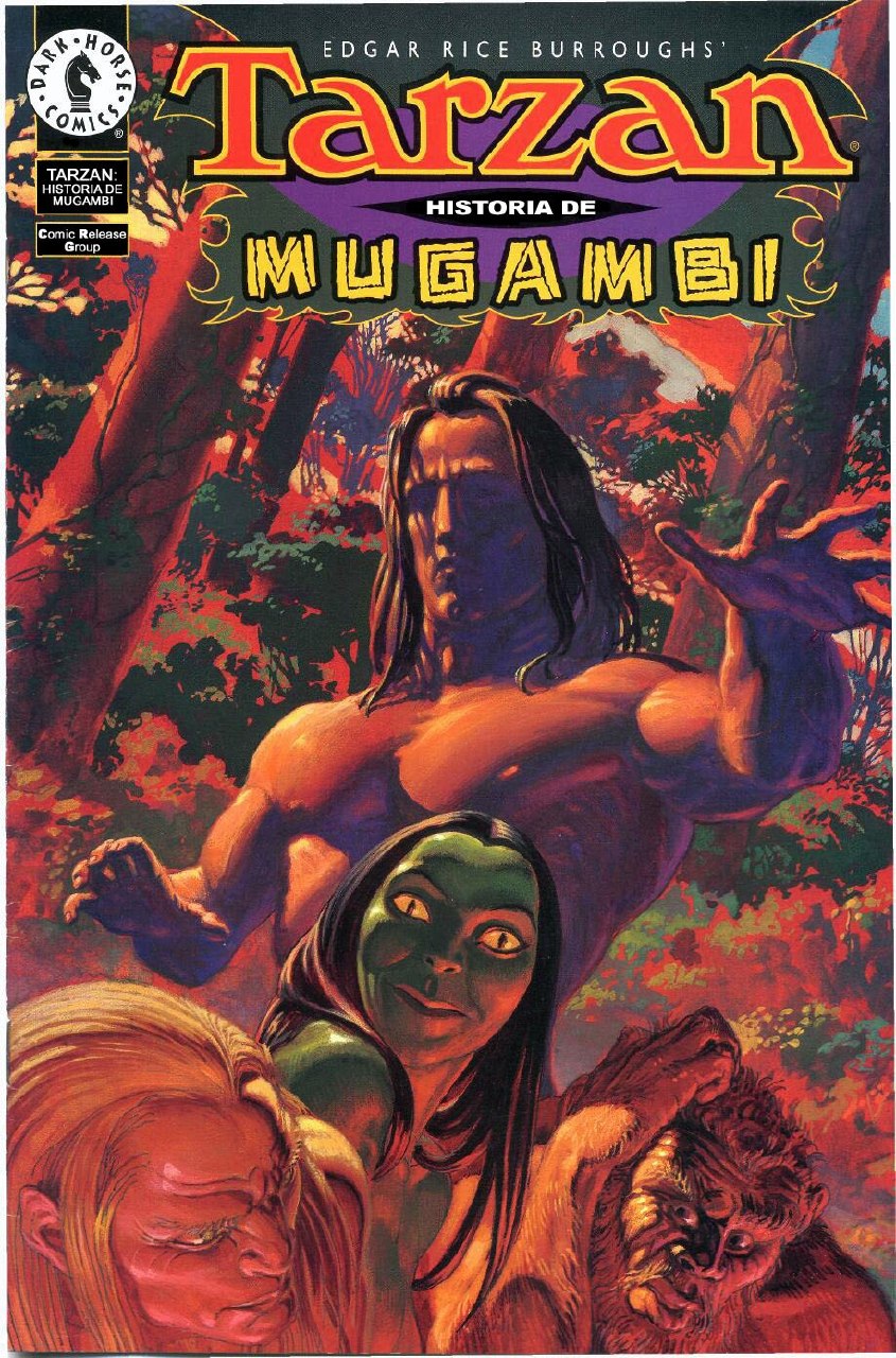 Portada ampliada de Tarzan: Historia de Mugambi