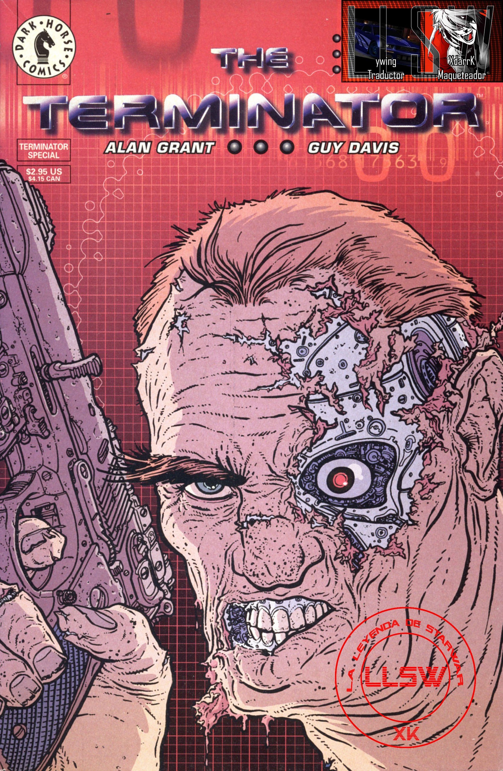 Portada ampliada de THE TERMINATOR