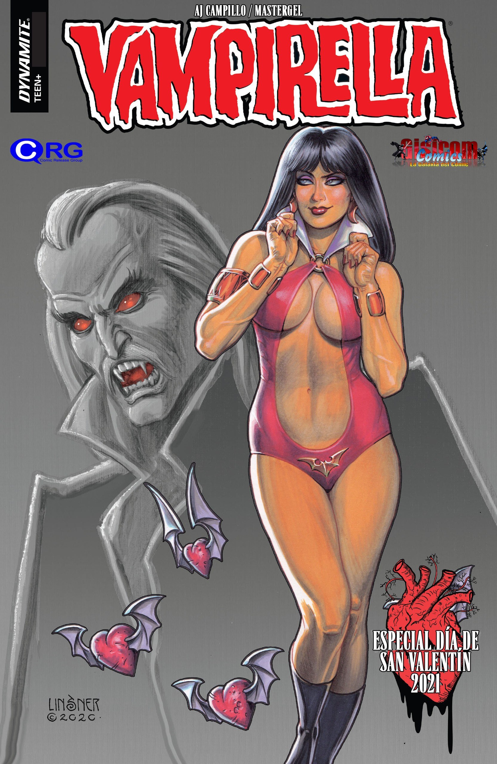 Portada ampliada de VAMPIRELLA