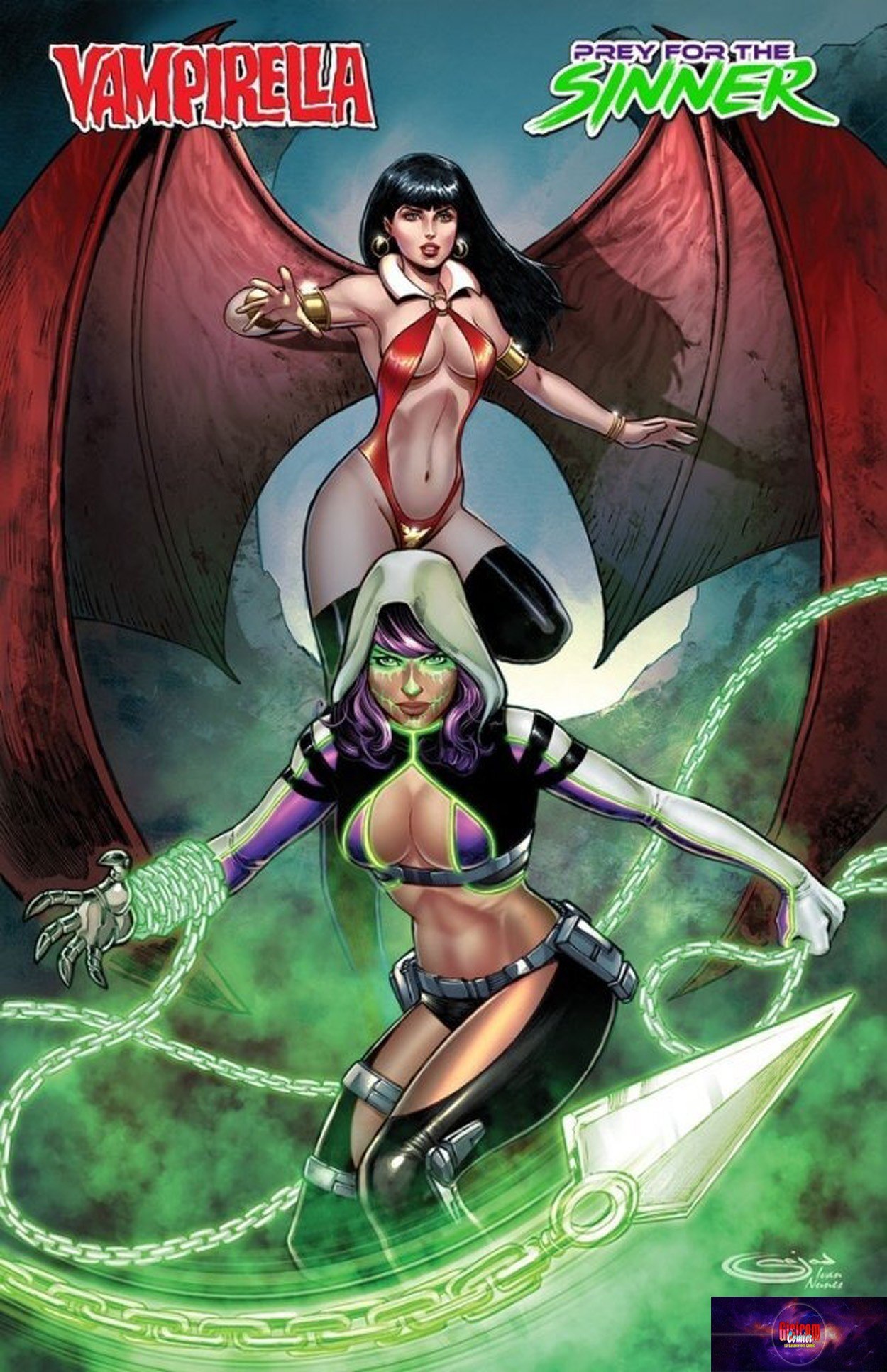 Portada ampliada de VAMPIRELLA