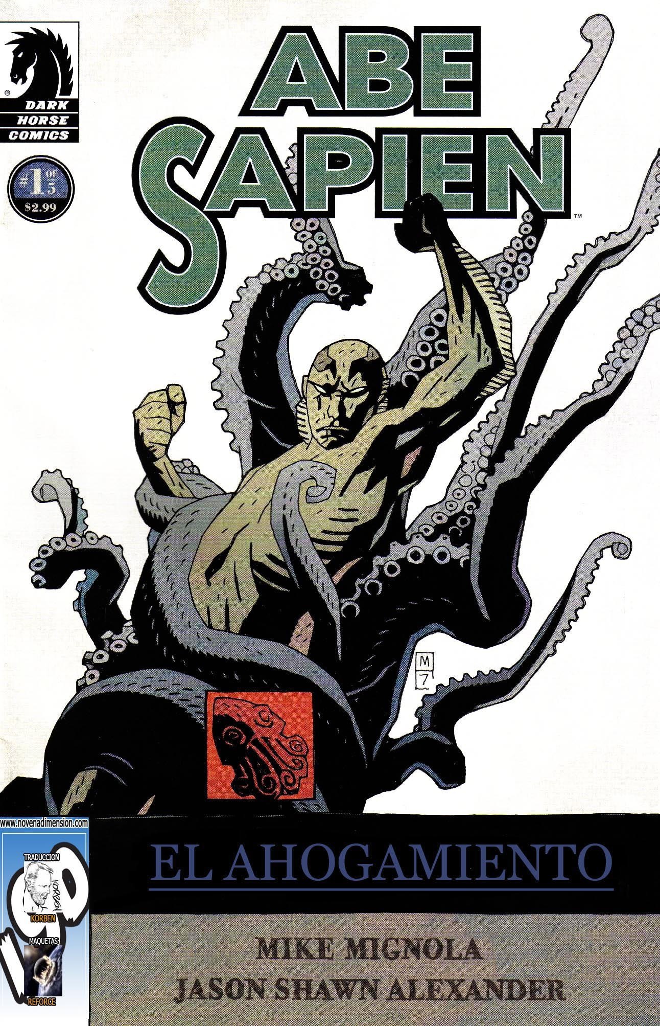 Portada ampliada de ABE SAPIEN