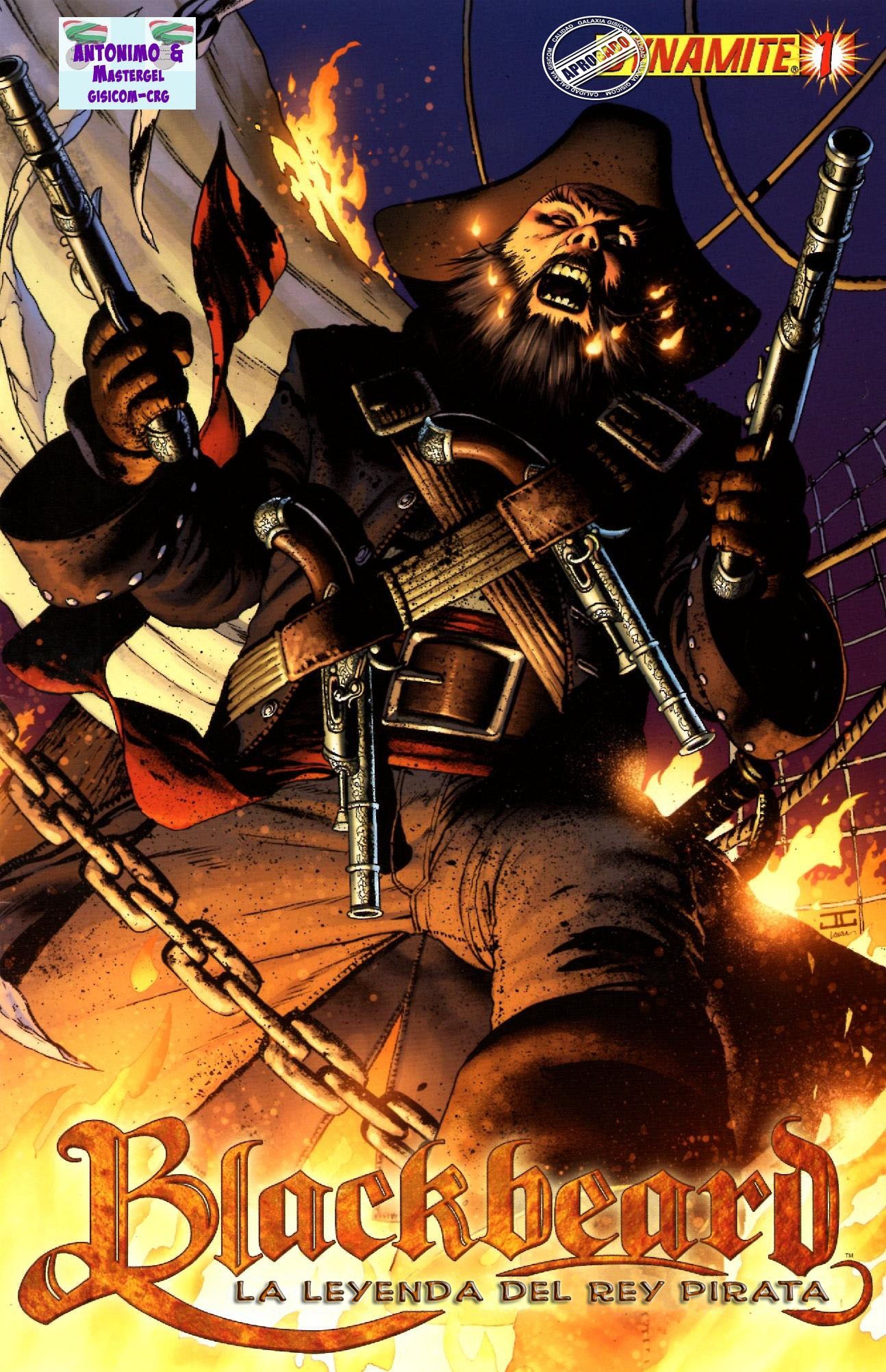 Portada ampliada de Blackbeard