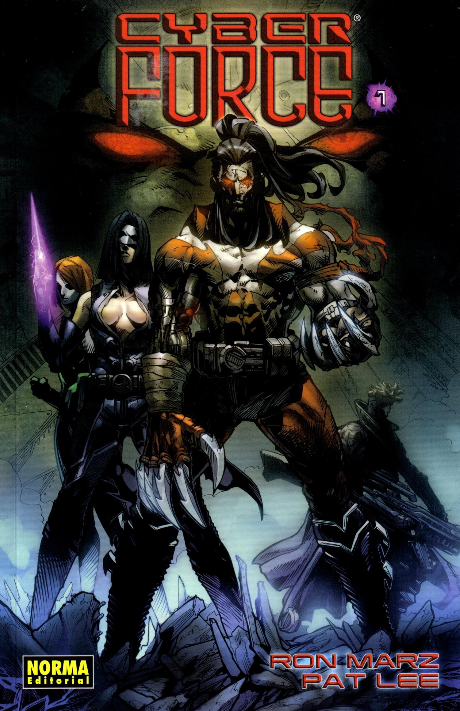 Portada ampliada de CYBER FORCE