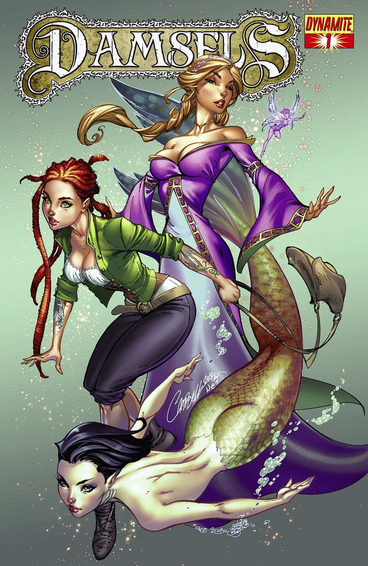 Portada ampliada de DAMSELS