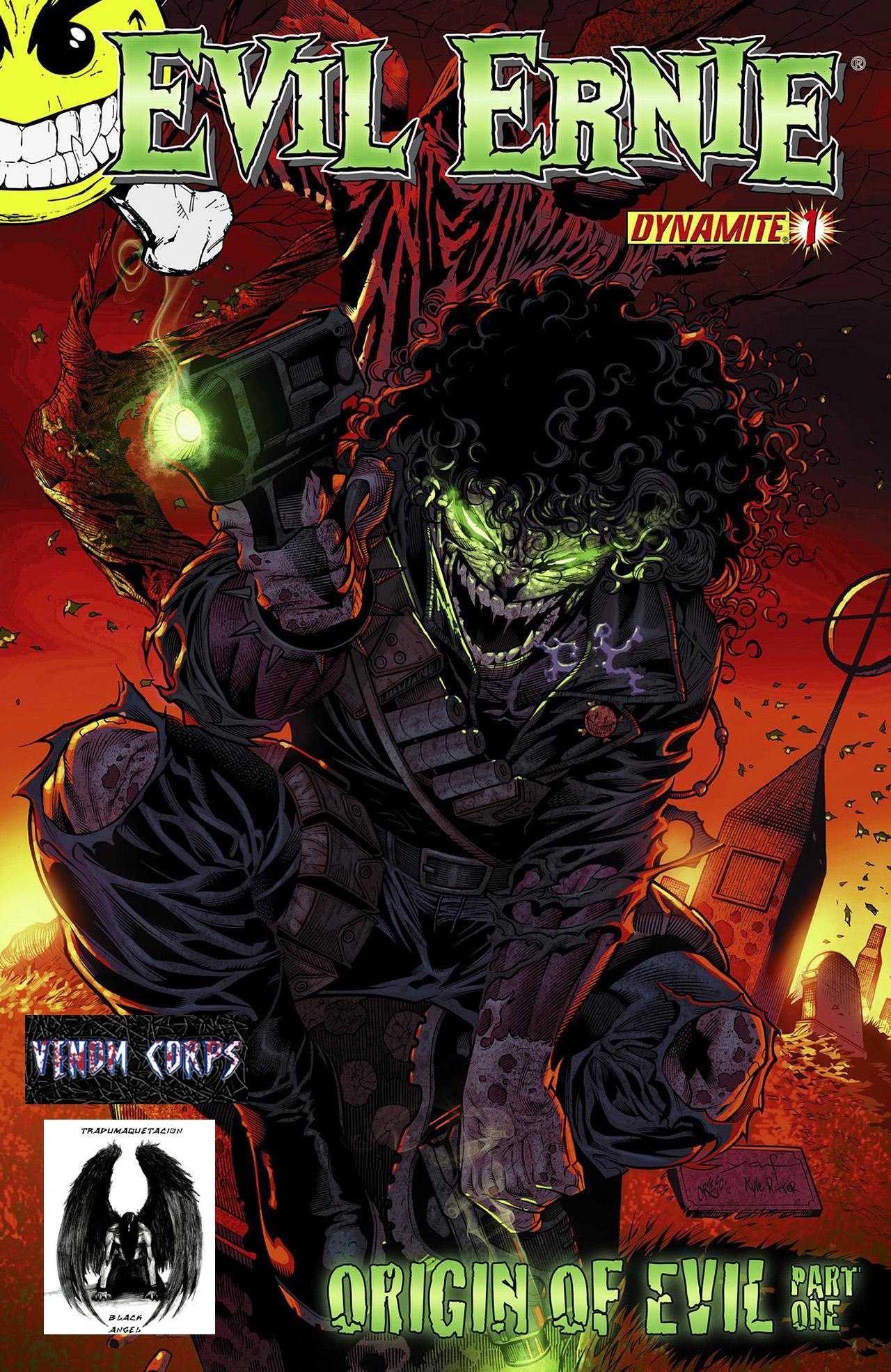 Portada ampliada de EVIL ERNIE