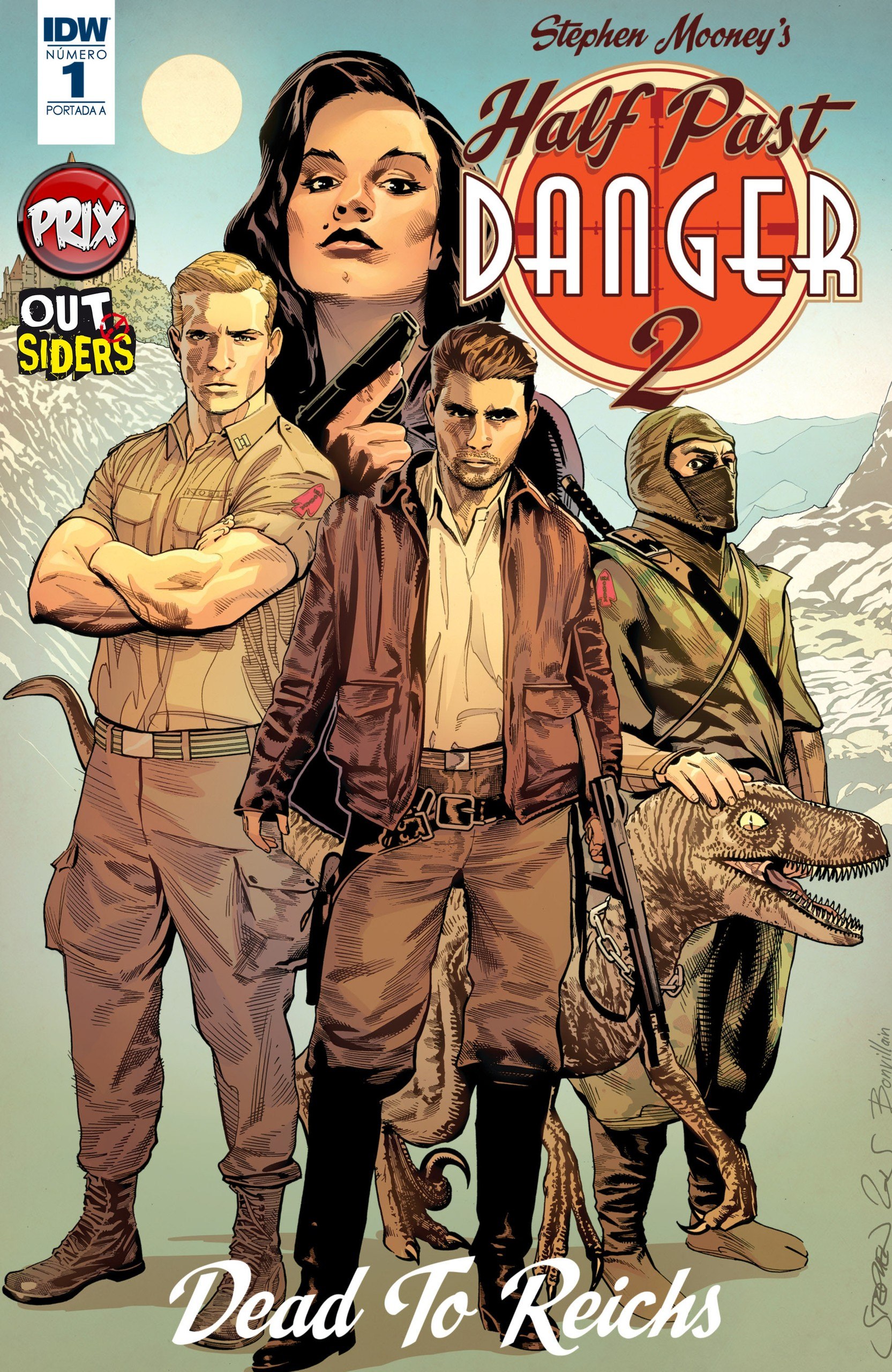 Portada ampliada de Half Past DANGER