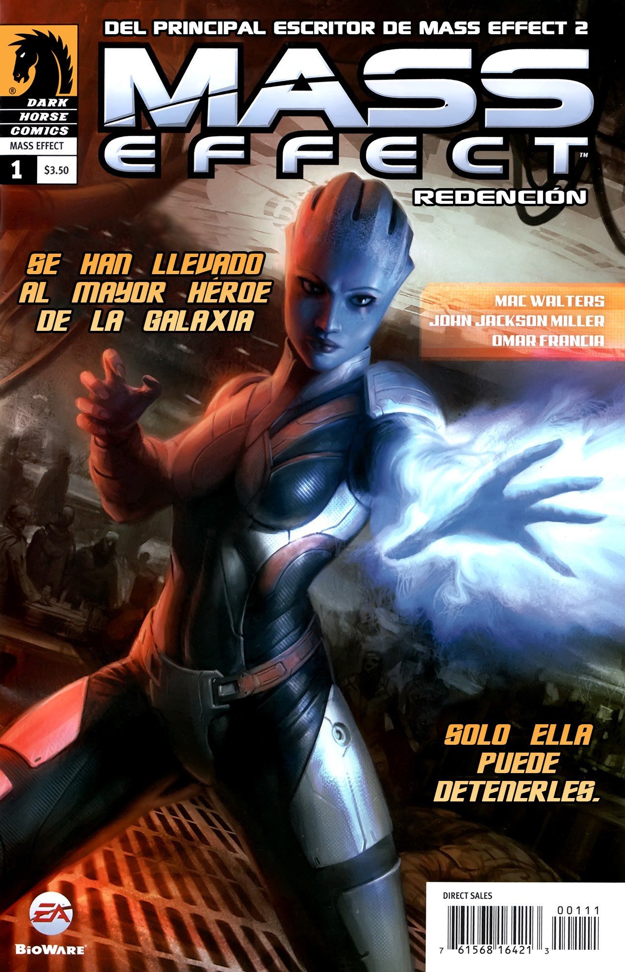 Portada ampliada de MASS EFFECT: REDENCIÓN