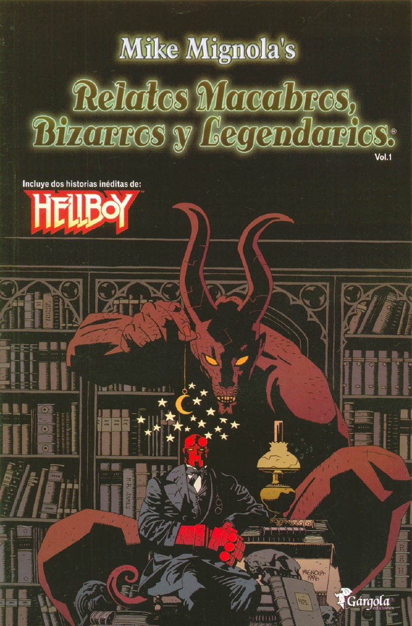 Portada ampliada de Mike Mignola's Relatos Macabros, Bizarros y Legendarios: Vol.