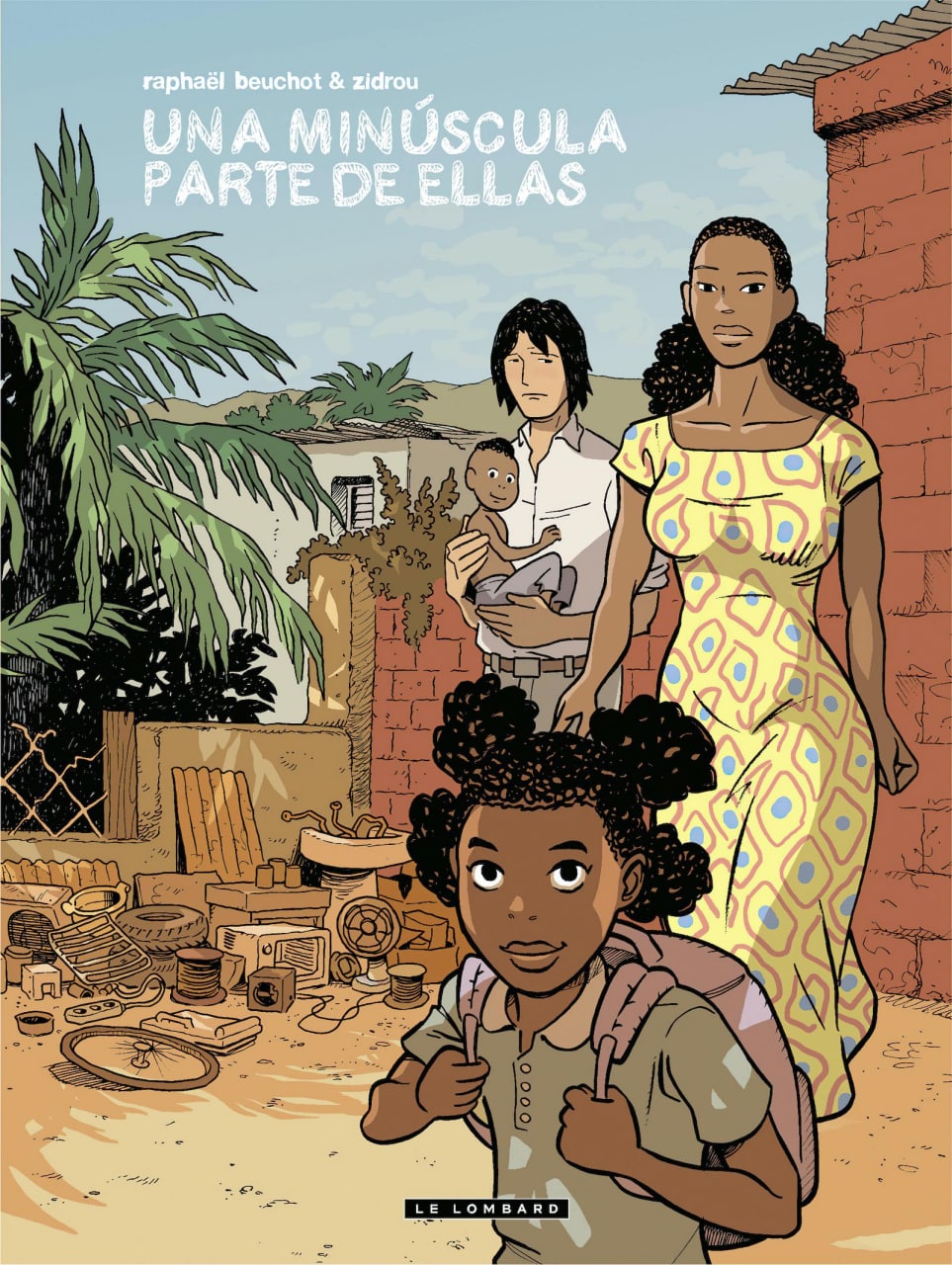 Portada ampliada de UNA MINÚSCULA PARTE DE ELLAS