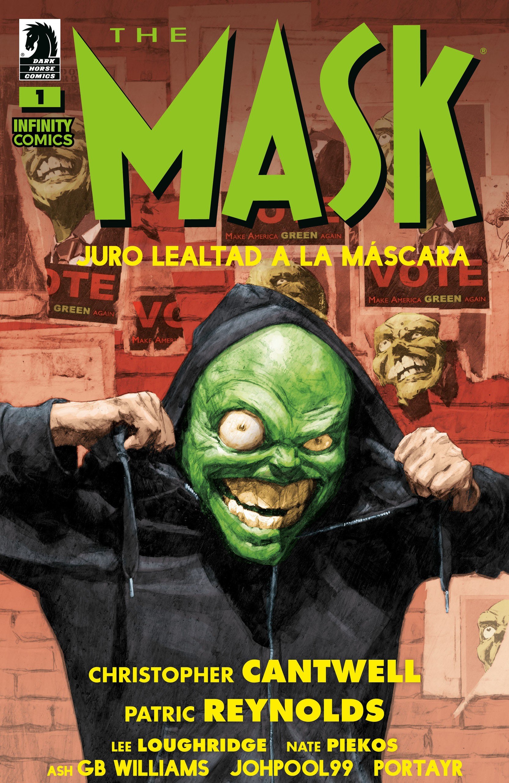 Portada ampliada de THE MASK