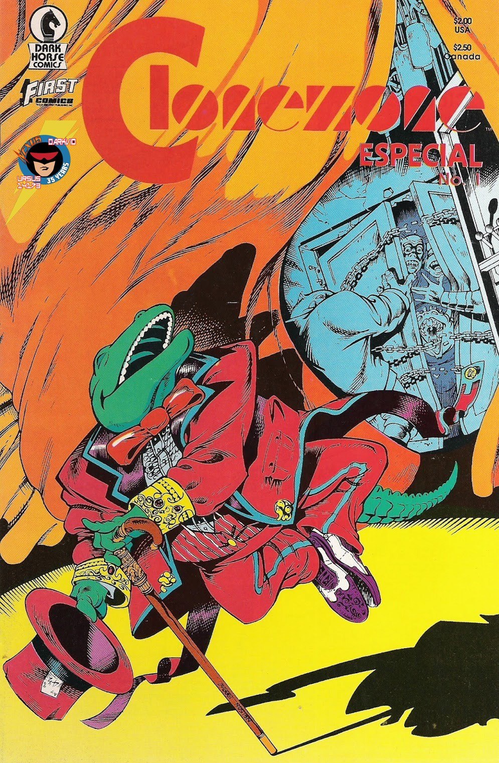 Portada ampliada de Cómic Especial