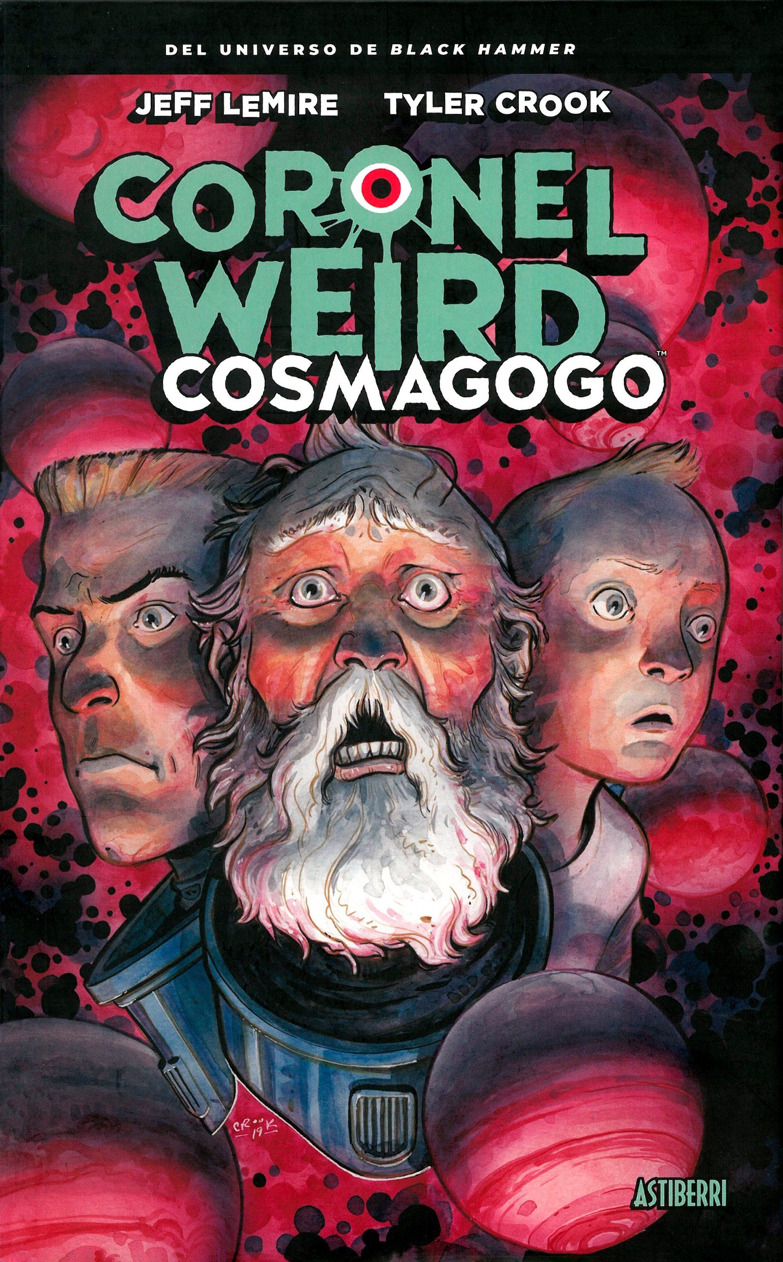 Portada ampliada de CORONEL WEIRD COSMAGOGO